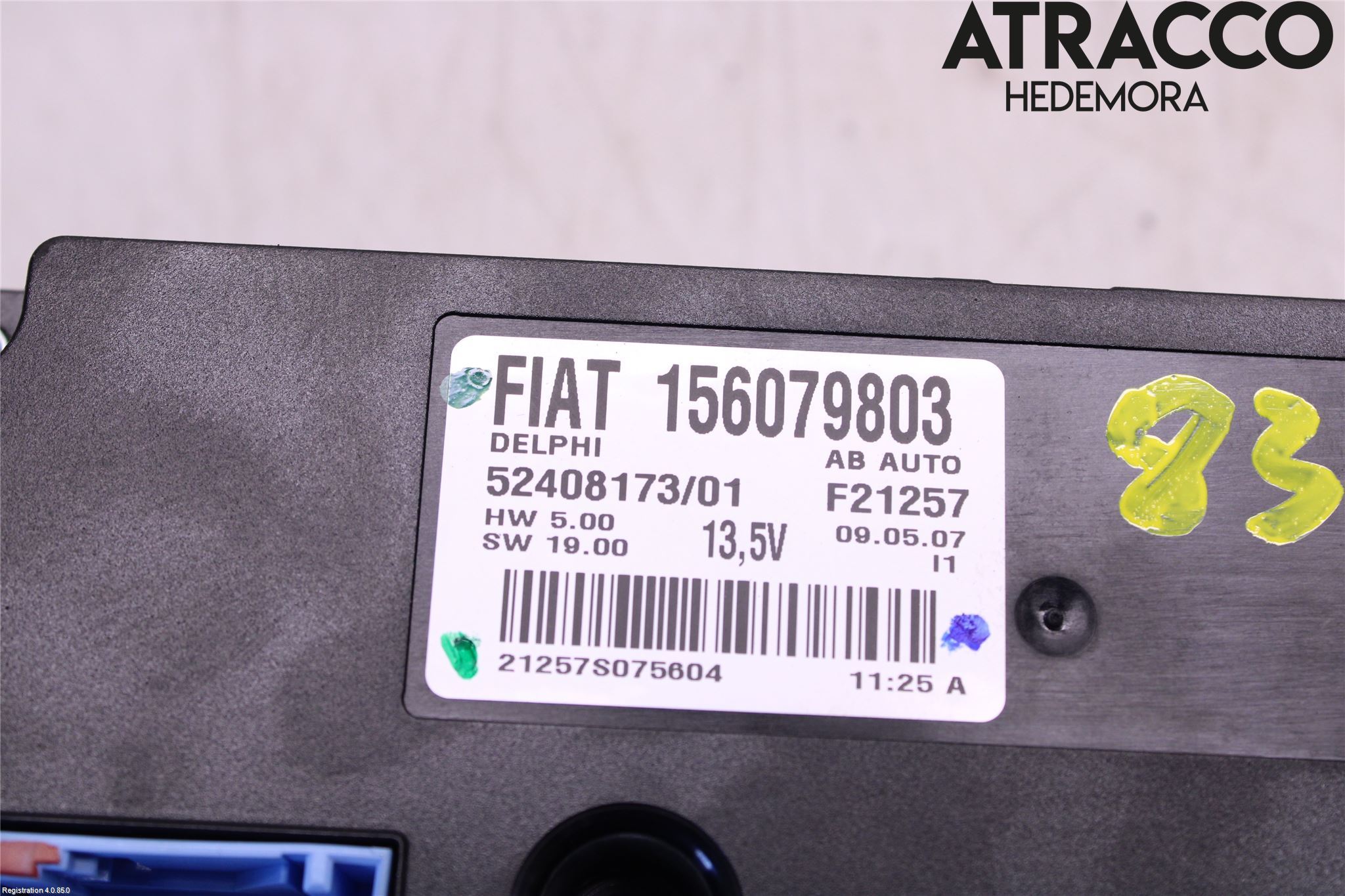 Alfa 159 Ac Styrenhet Ac Manöveren