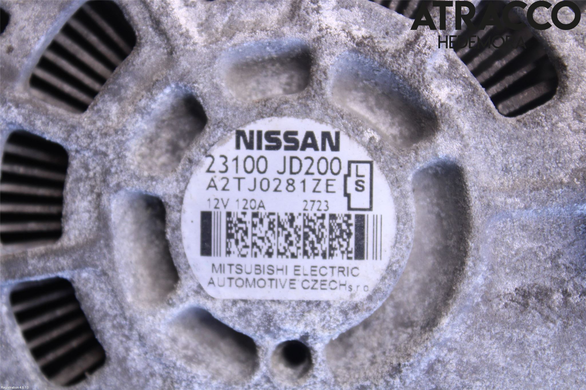 Nissan QASHQAI 10-14 Generator