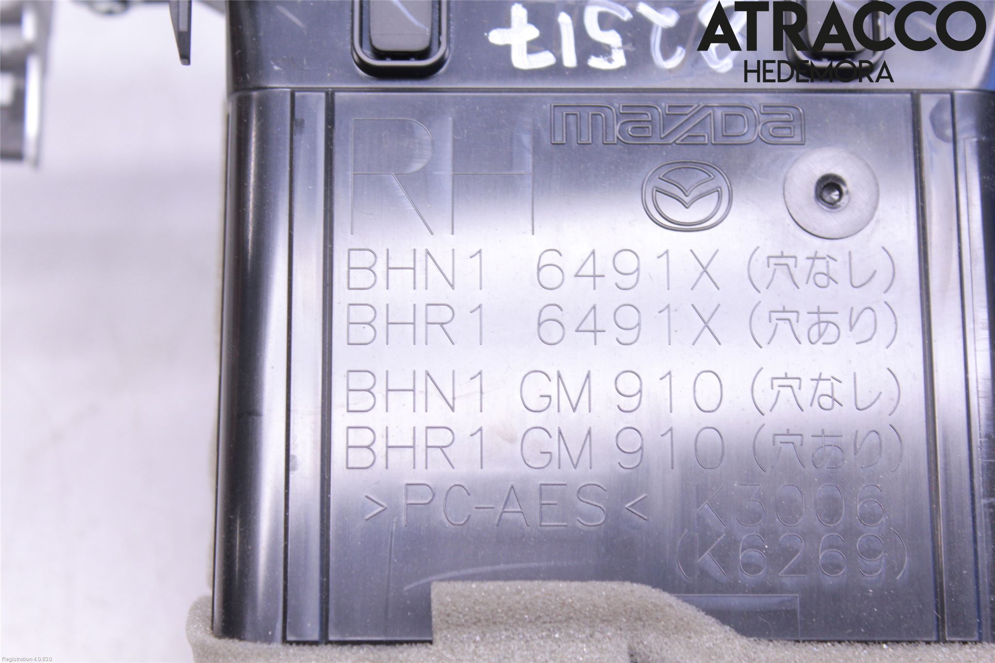 Mazda 3 III 14-19 Defrosterkanal-Munstycke