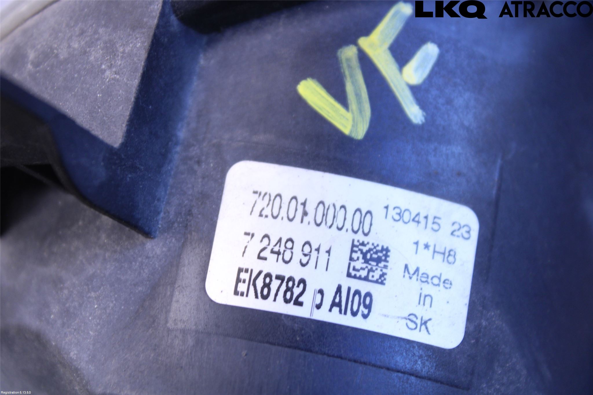 BMW 3 F30/F31/F80 12-19 Dimljus-Varselljus Fram
