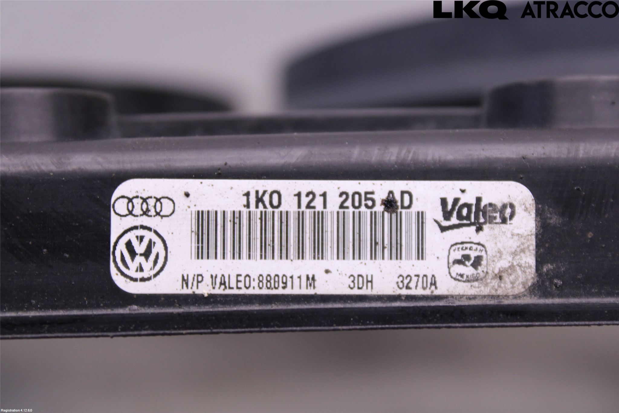 Volkswagen VW JETTA VI 11- Kylfläkt El
