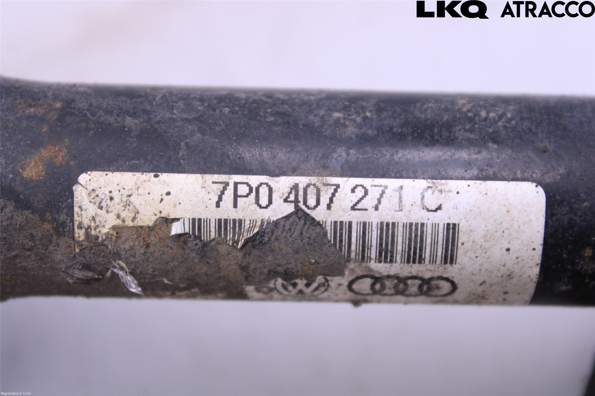 Volkswagen VW TOUAREG 7P 11-18 Drivaxel Fram Höger