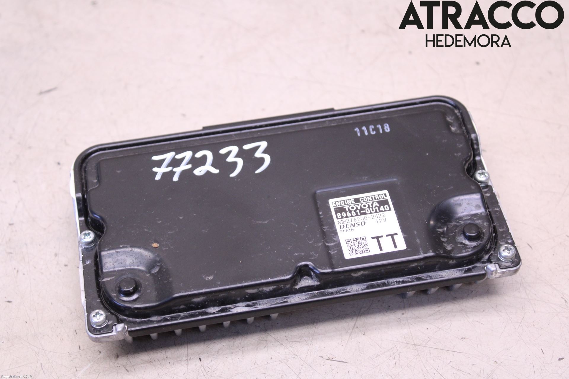 Toyota YARIS XP130 15-20 Styrenhet Insprut Bensin