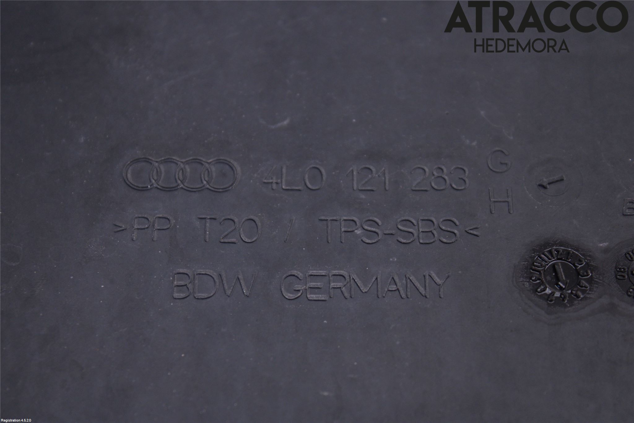 Audi Q7/SQ7 Deflektor Plåt-Plast Kylning