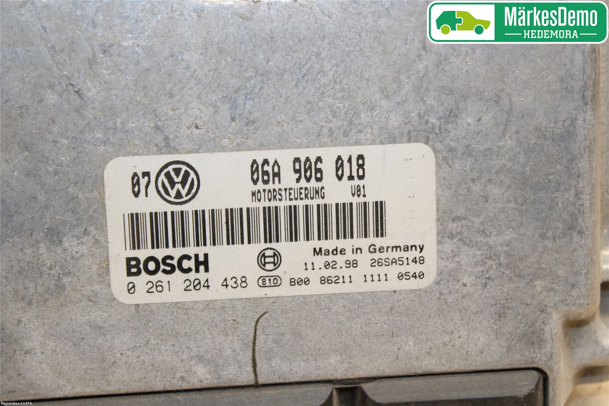 Volkswagen VW GOLF IV 98-06 Styrenhet Insprut Bensin
