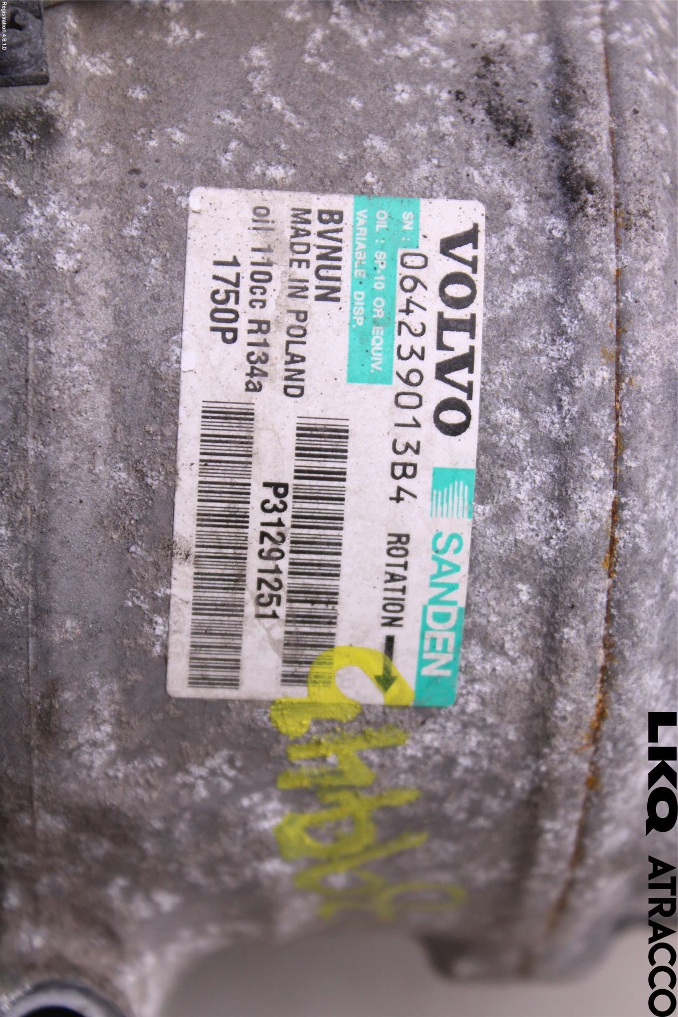 Volvo V40 12-19 Ac Kompressor