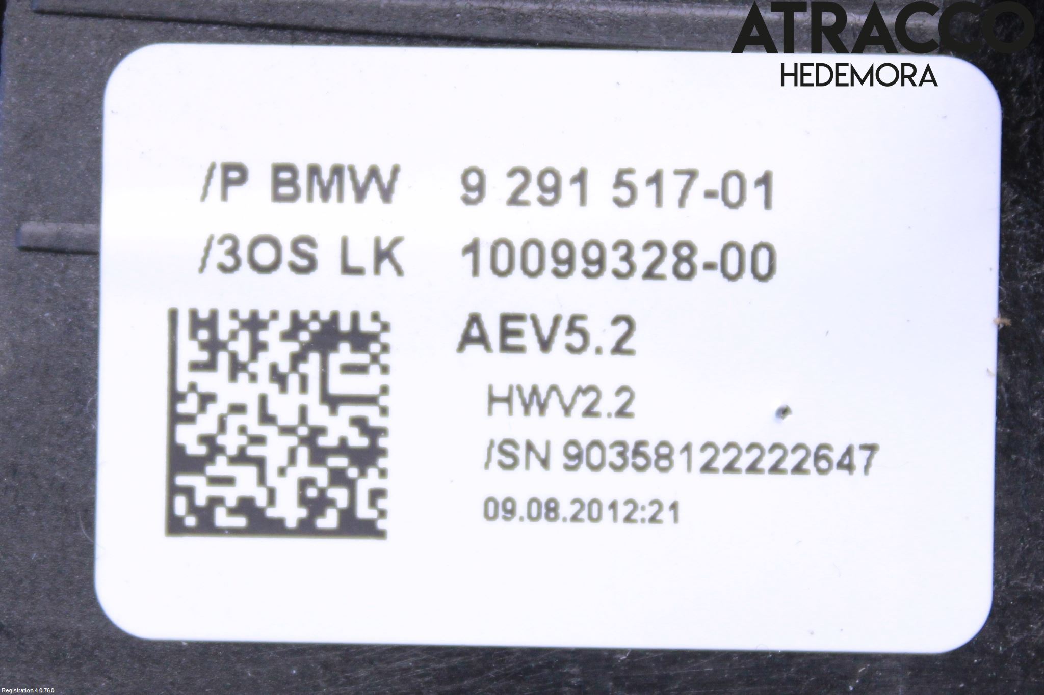 BMW 1 F20/F21 11-19 Växelspak