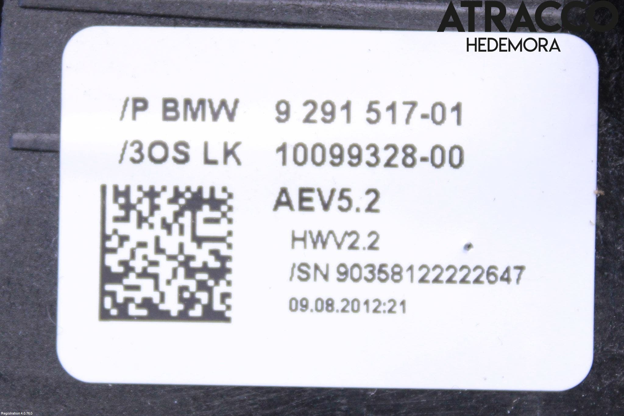 BMW 1 F20/F21 11-19 Växelspak