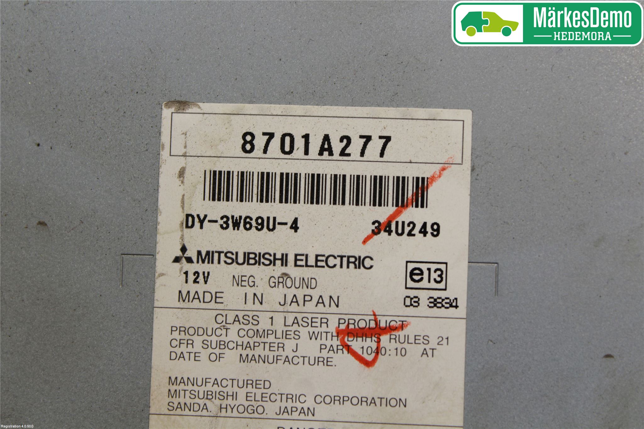 Mitsubishi LANCER 07-14 Cd Radio - Multimediapanel