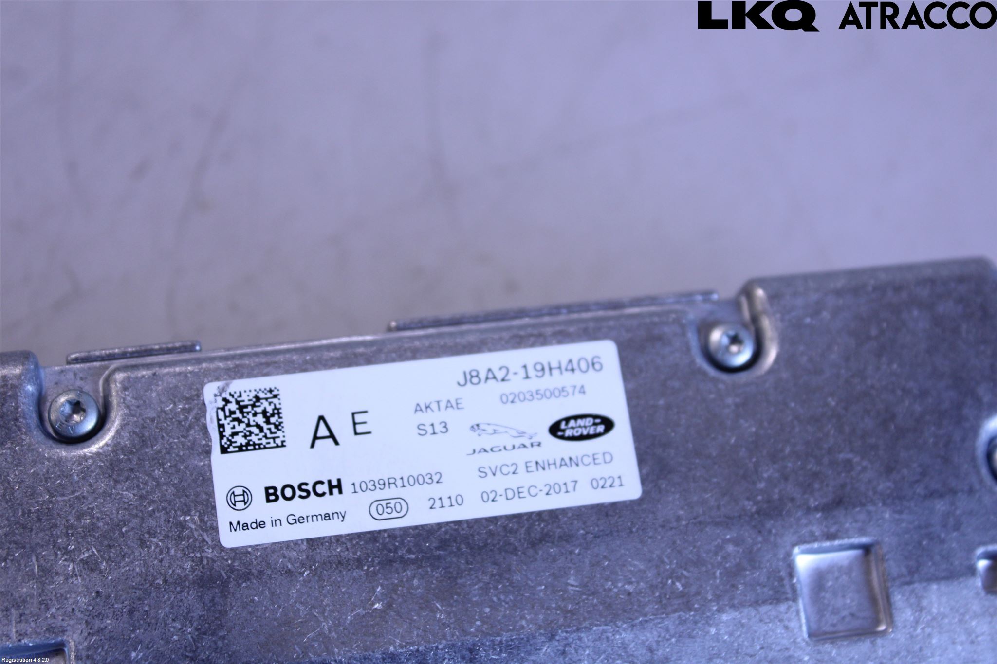 Landrover RANGE ROVER VELAR (L560) 17- Sensor Adaptiv Farthållare