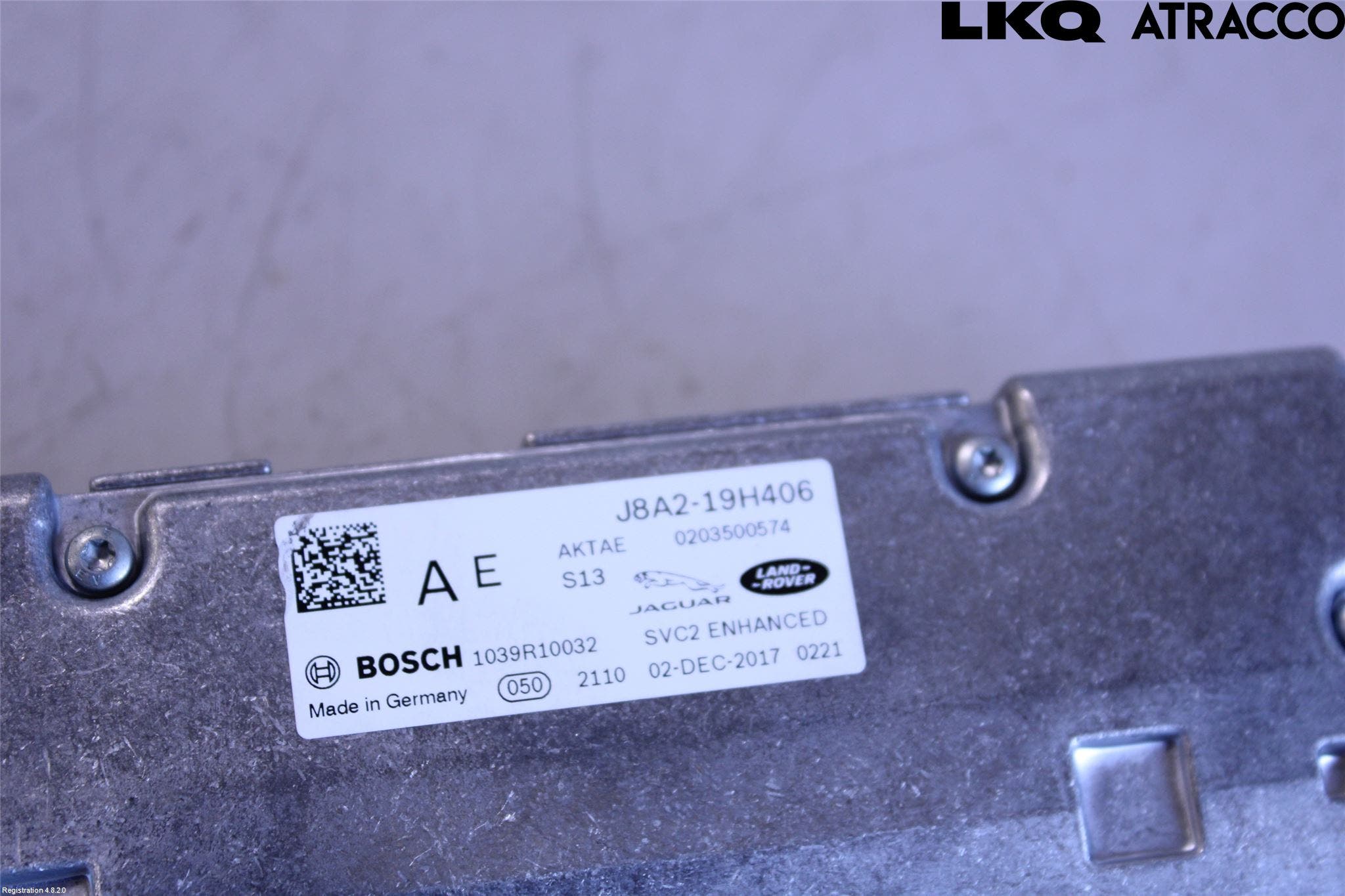 Landrover RANGE ROVER VELAR (L560) 17- Sensor Adaptiv Farthållare