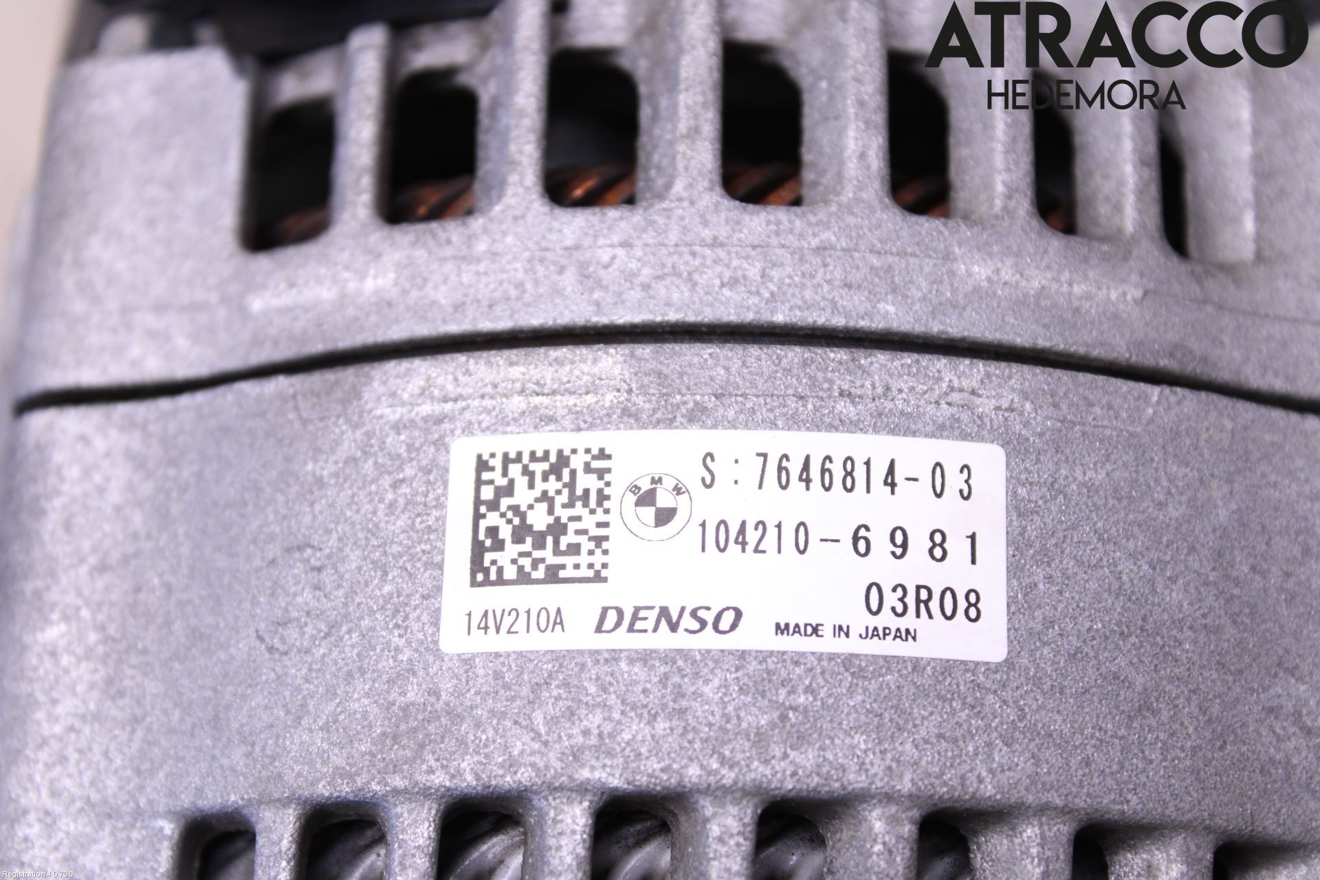 BMW 5 F10/F11/F18 09-17 Generator
