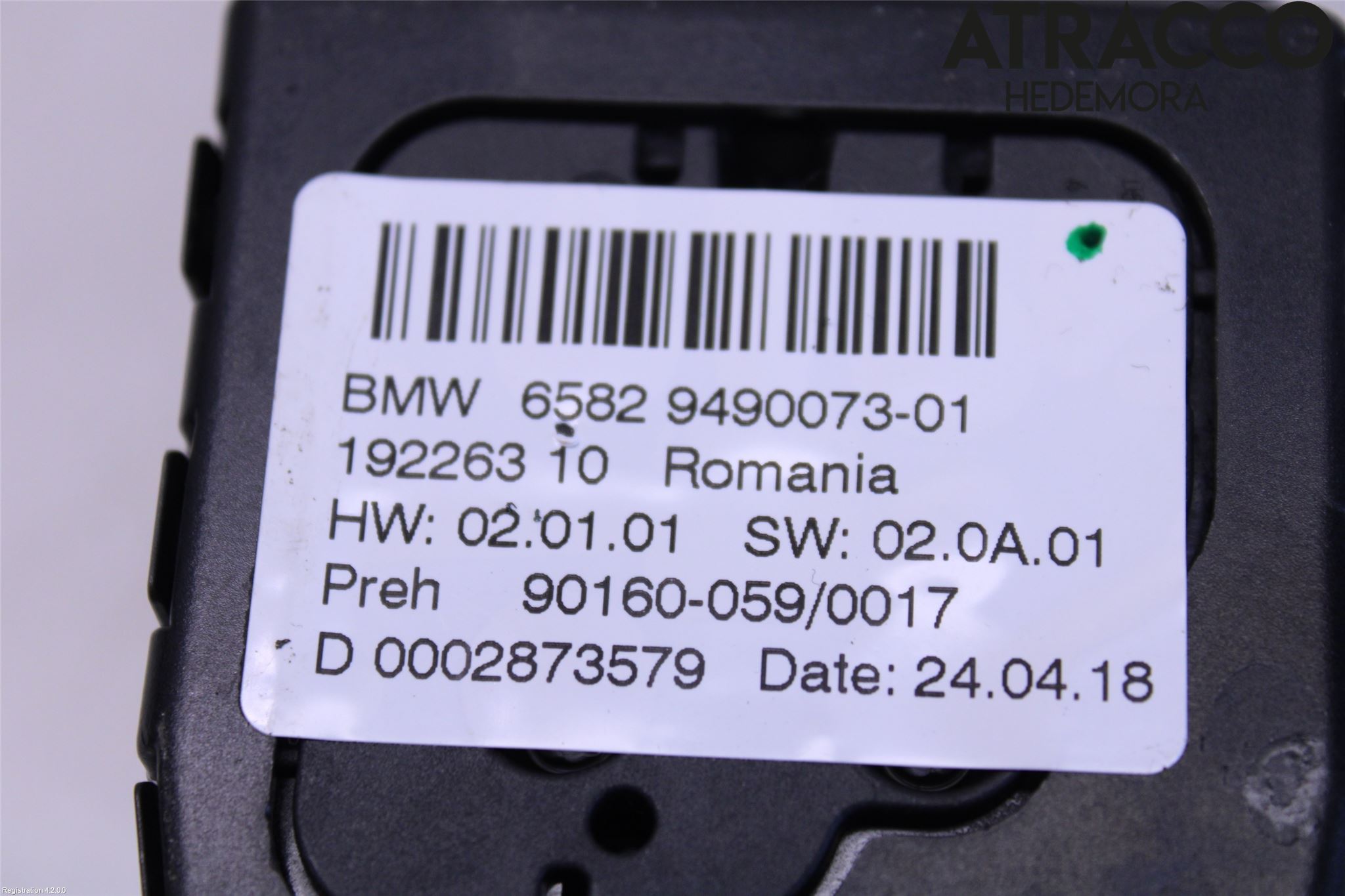 BMW 7 G11/G12 15-22 Strömställare Multifunktion