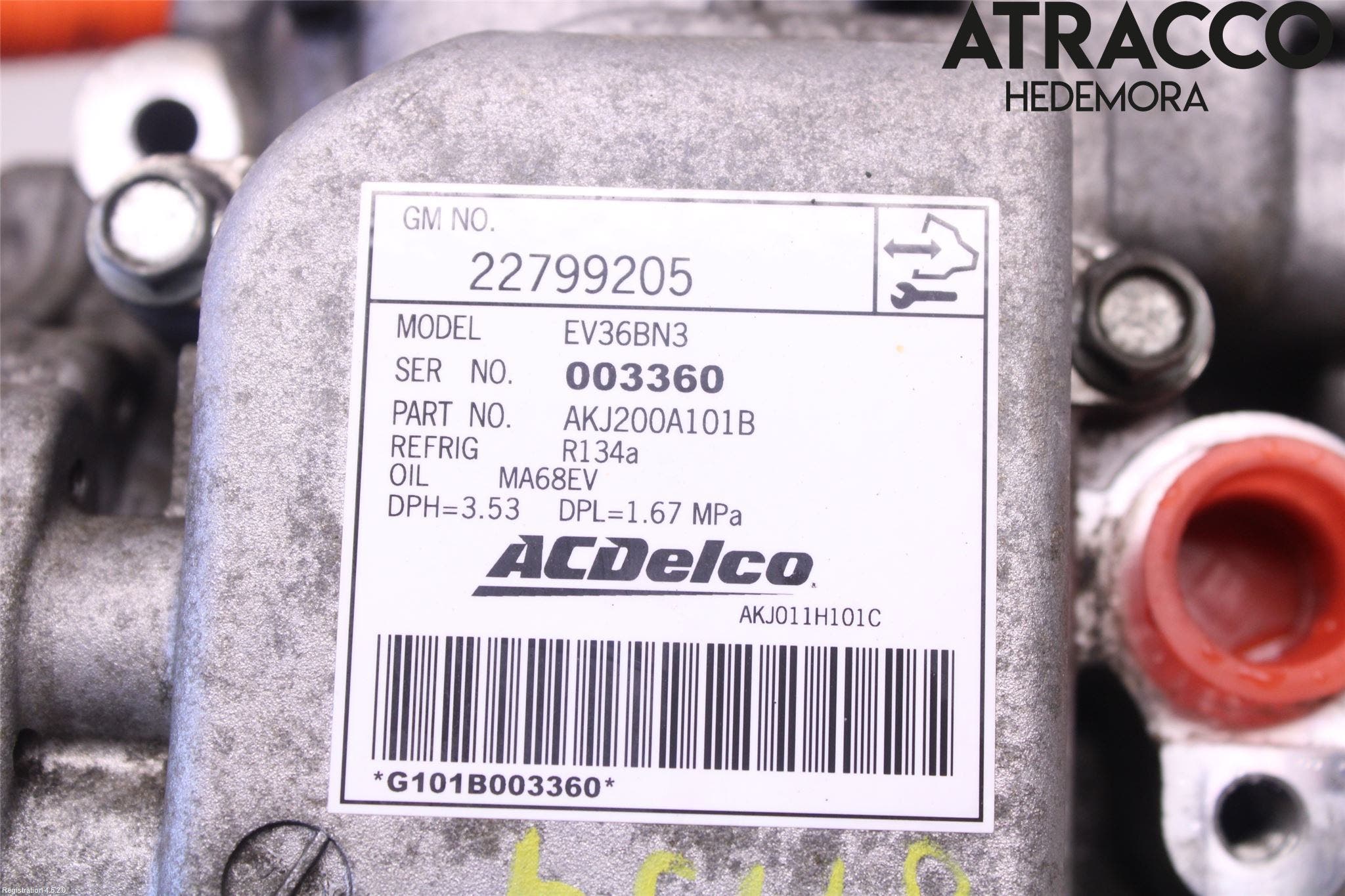 Opel AMPERA 12-16 Ac Kompressor