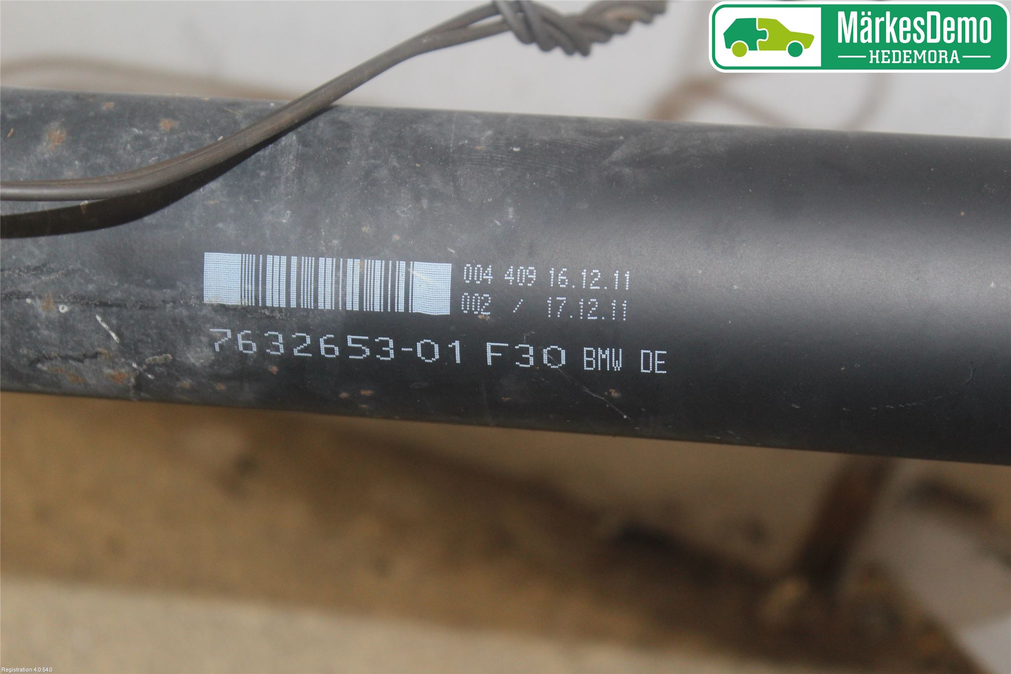 BMW 3 F30/F31/F80 12-19 Mellanaxel Komp