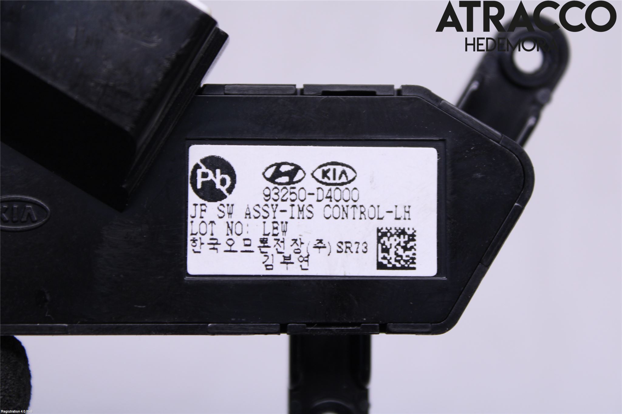 Kia OPTIMA 16-20 Strömställare Stolminne