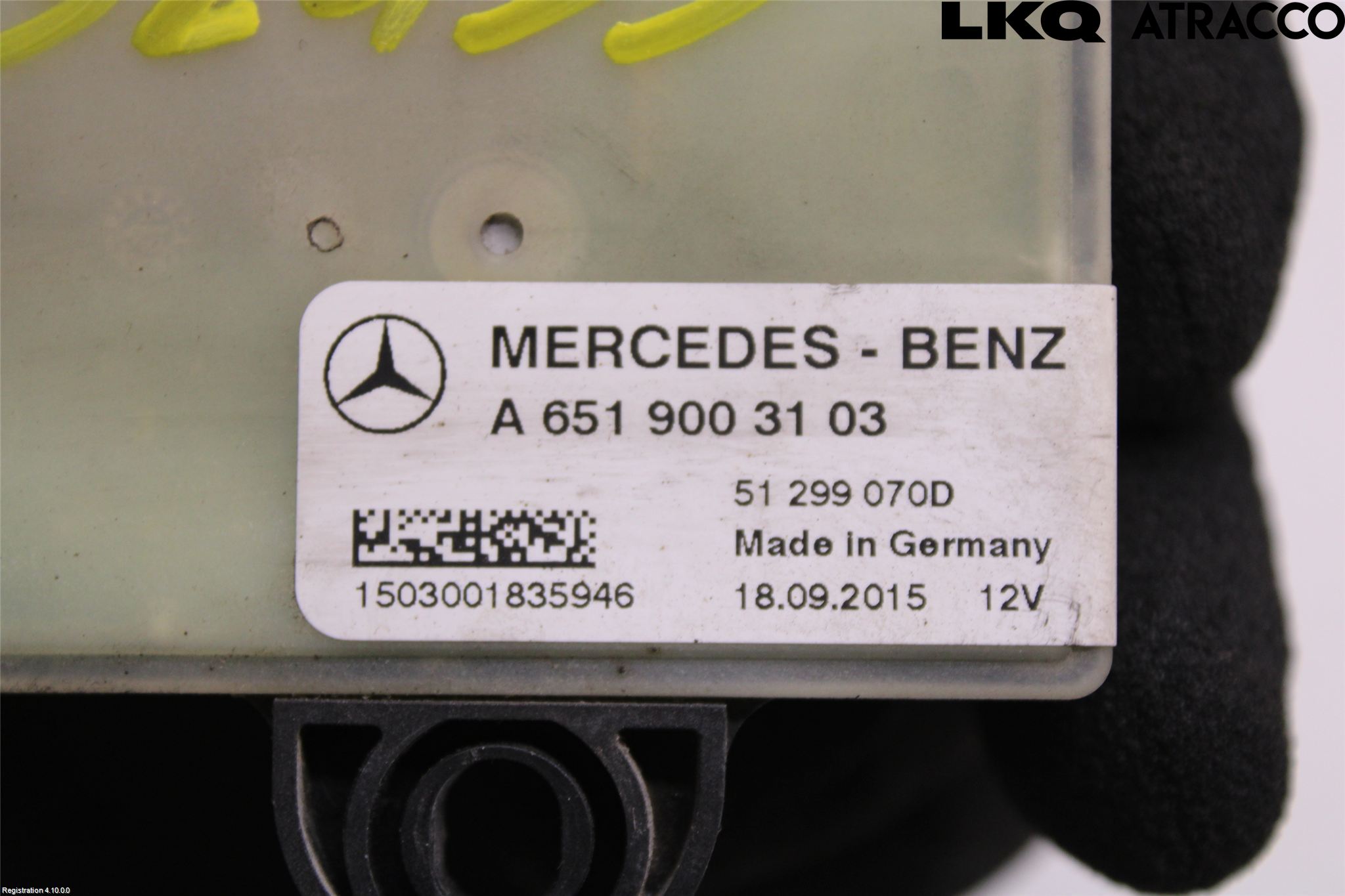 Mercedes-Benz MB CLA-KLASS (C117/X117) 13-19 Relä Glödning Diesel