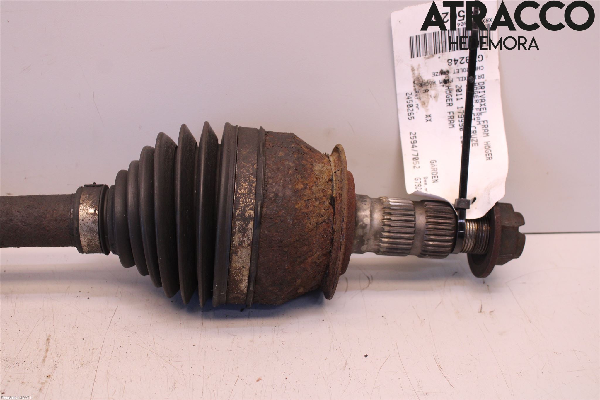 GM CHEVROLET CRUZE Drivaxel Fram Höger