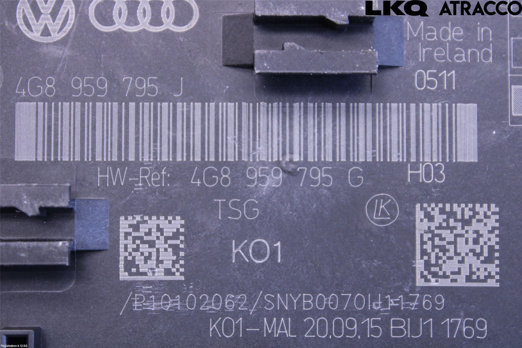 Audi A6 ALLROAD 12-18 Styrenhet Dörr