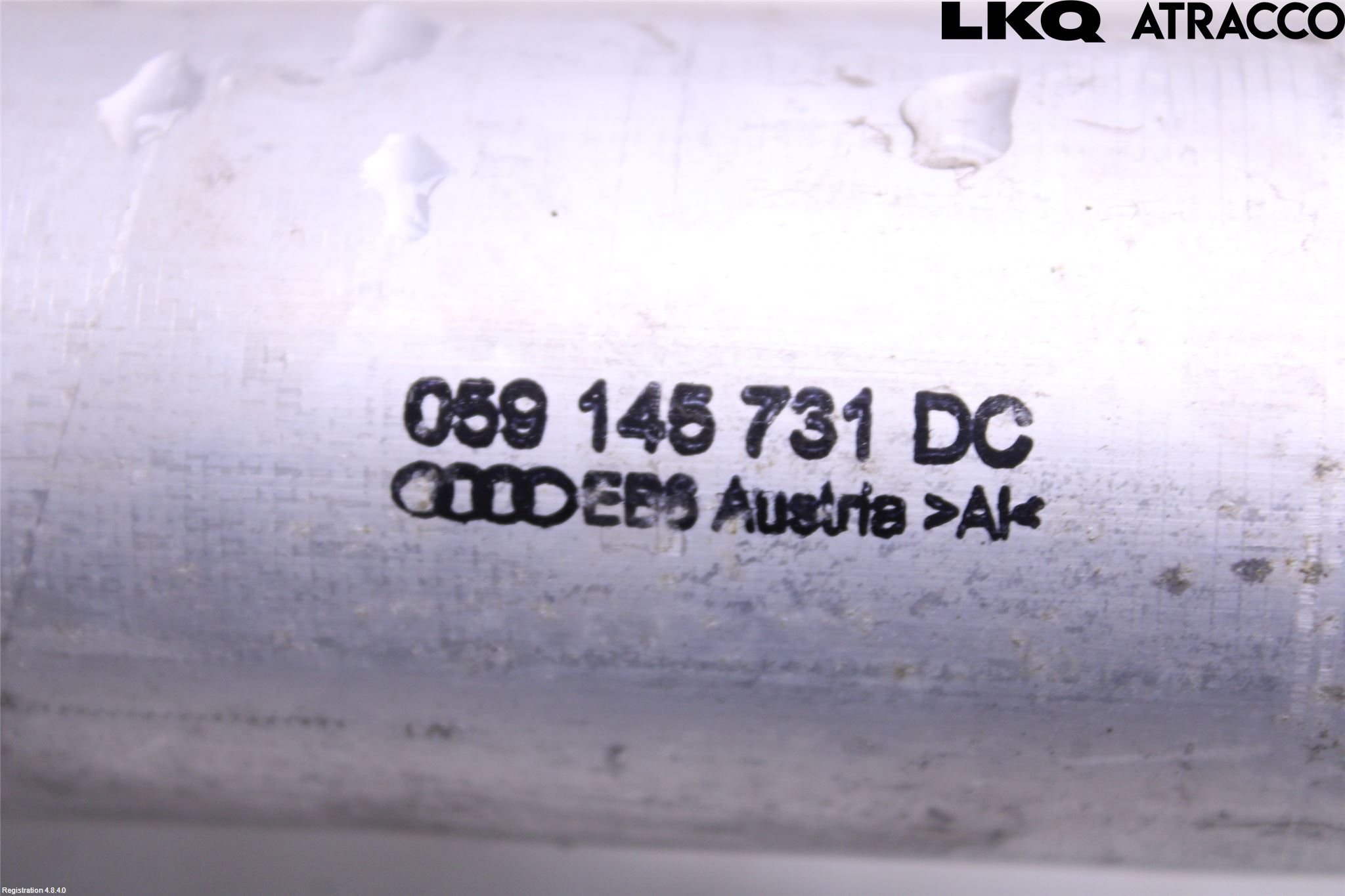 Audi A6/S6 4G 11-18 Laddluft-Intercoolerrör