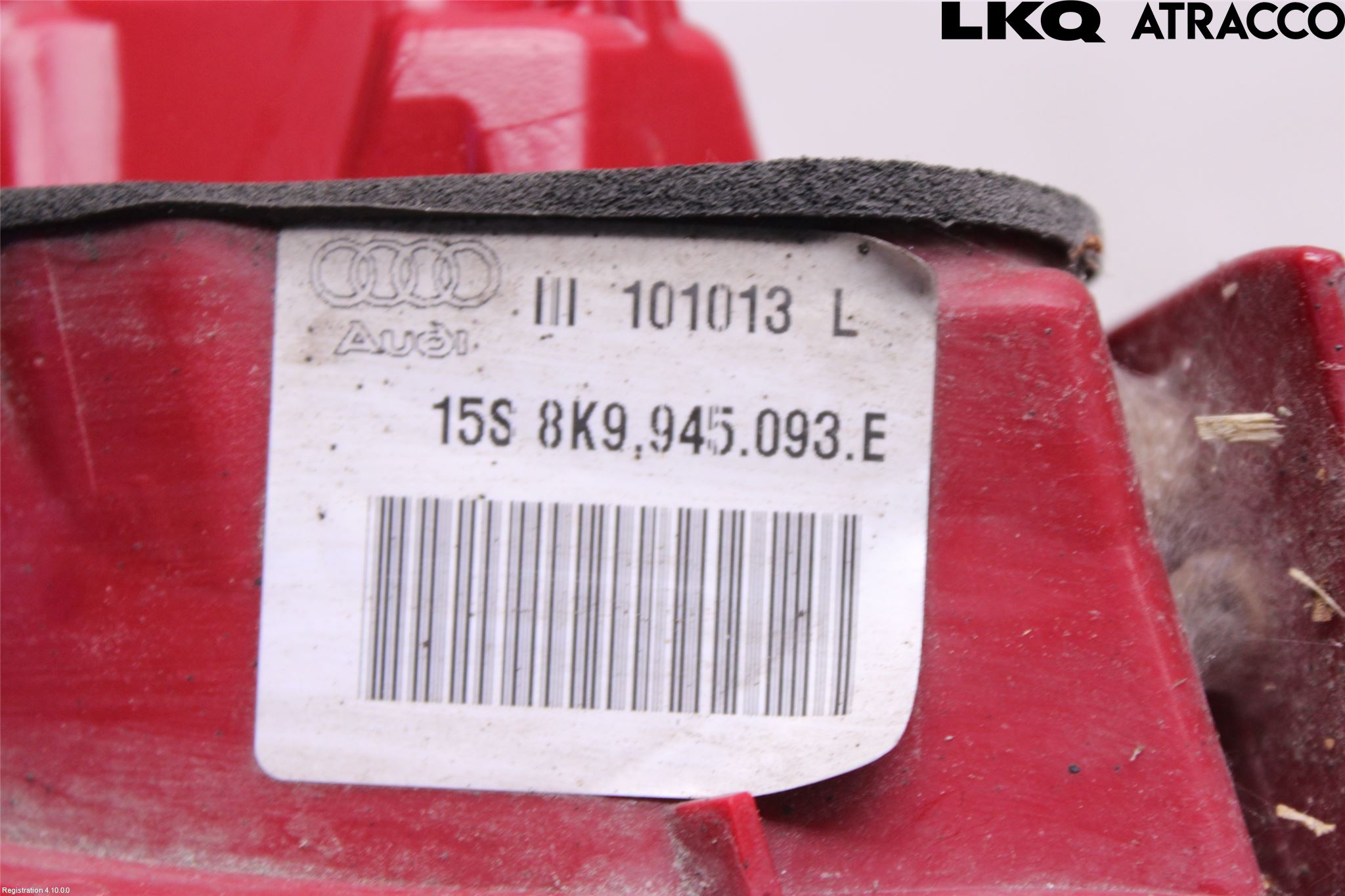 Audi A4 12-15 Bakljus Lucka Vä