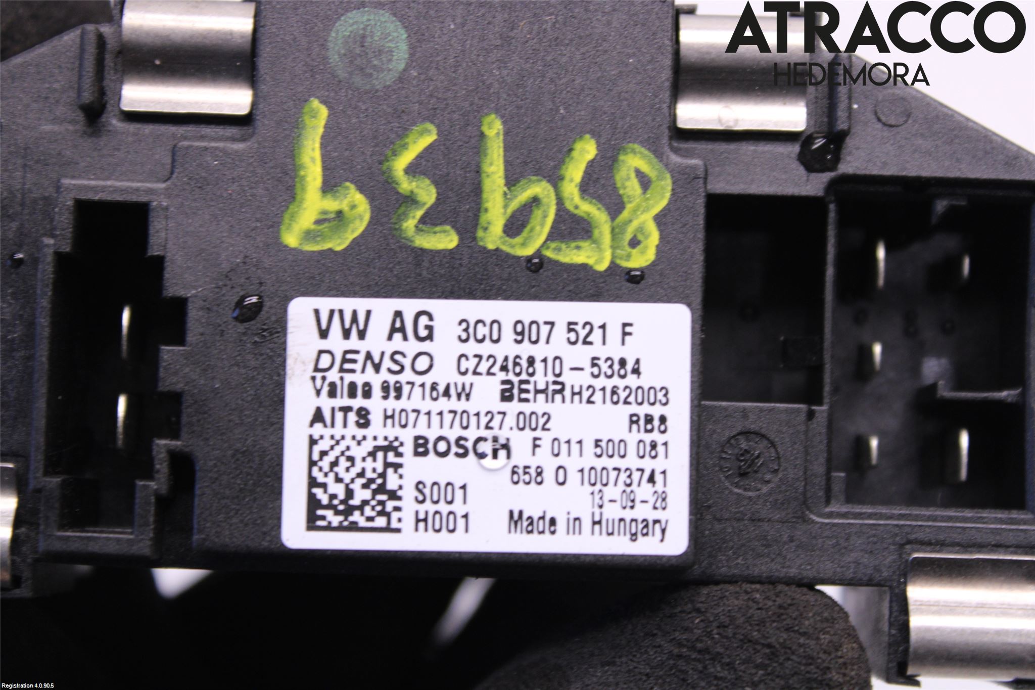 Audi Q3 8U 12-18 Värmefläktsmotstånd