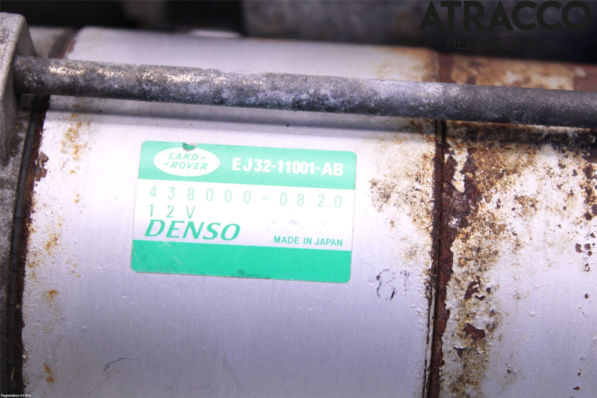 Landrover LAND ROVER RANGE ROVER EVOQUE (L538) 11-18 Startmotor Diesel