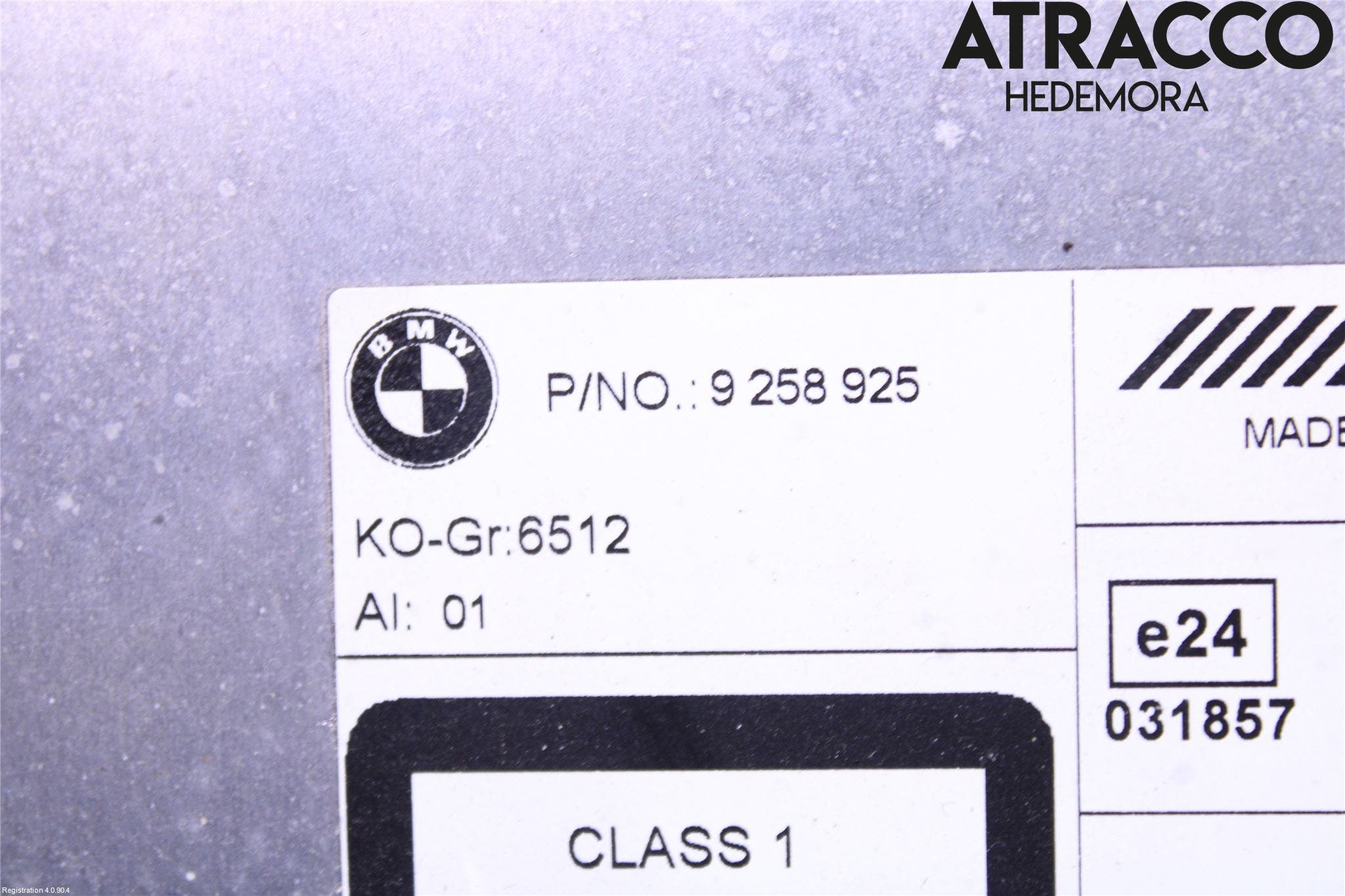 BMW 5 F10/F11/F18 09-17 Cd Radio - Multimediapanel