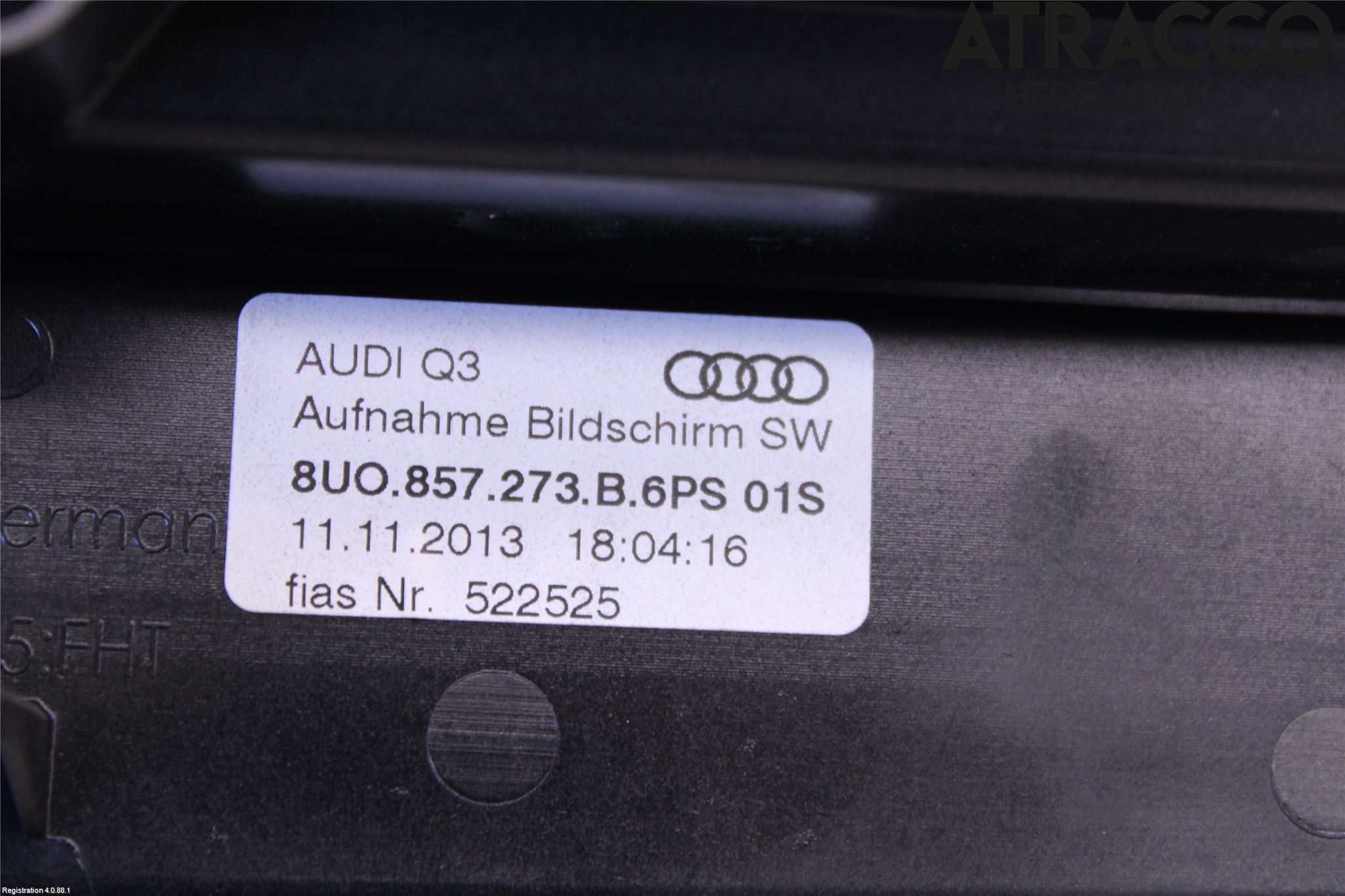 Audi Q3 8U 12-18 Cd Radio - Multimediapanel