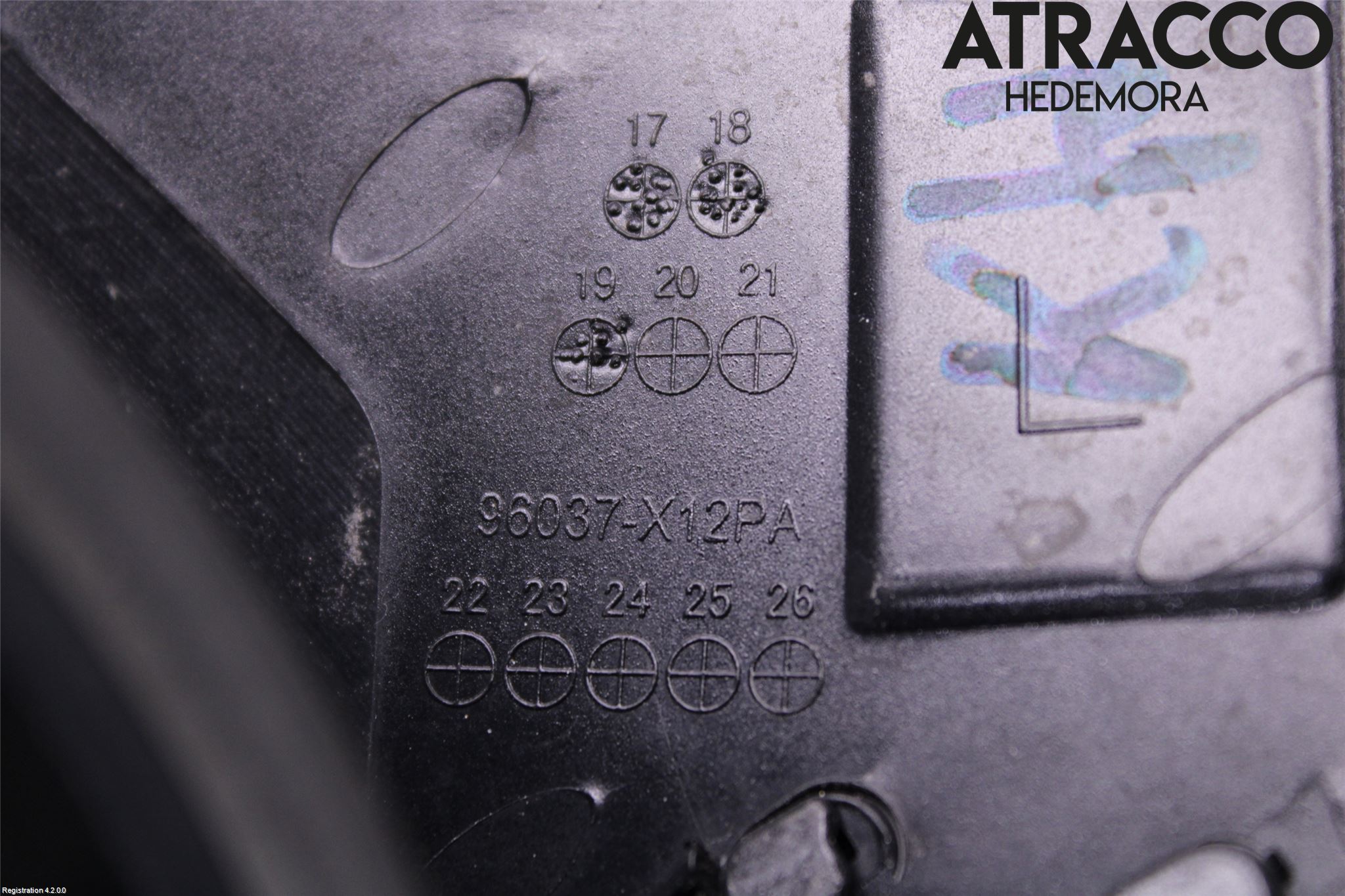 Nissan LEAF 18- List Bak-Baklucka