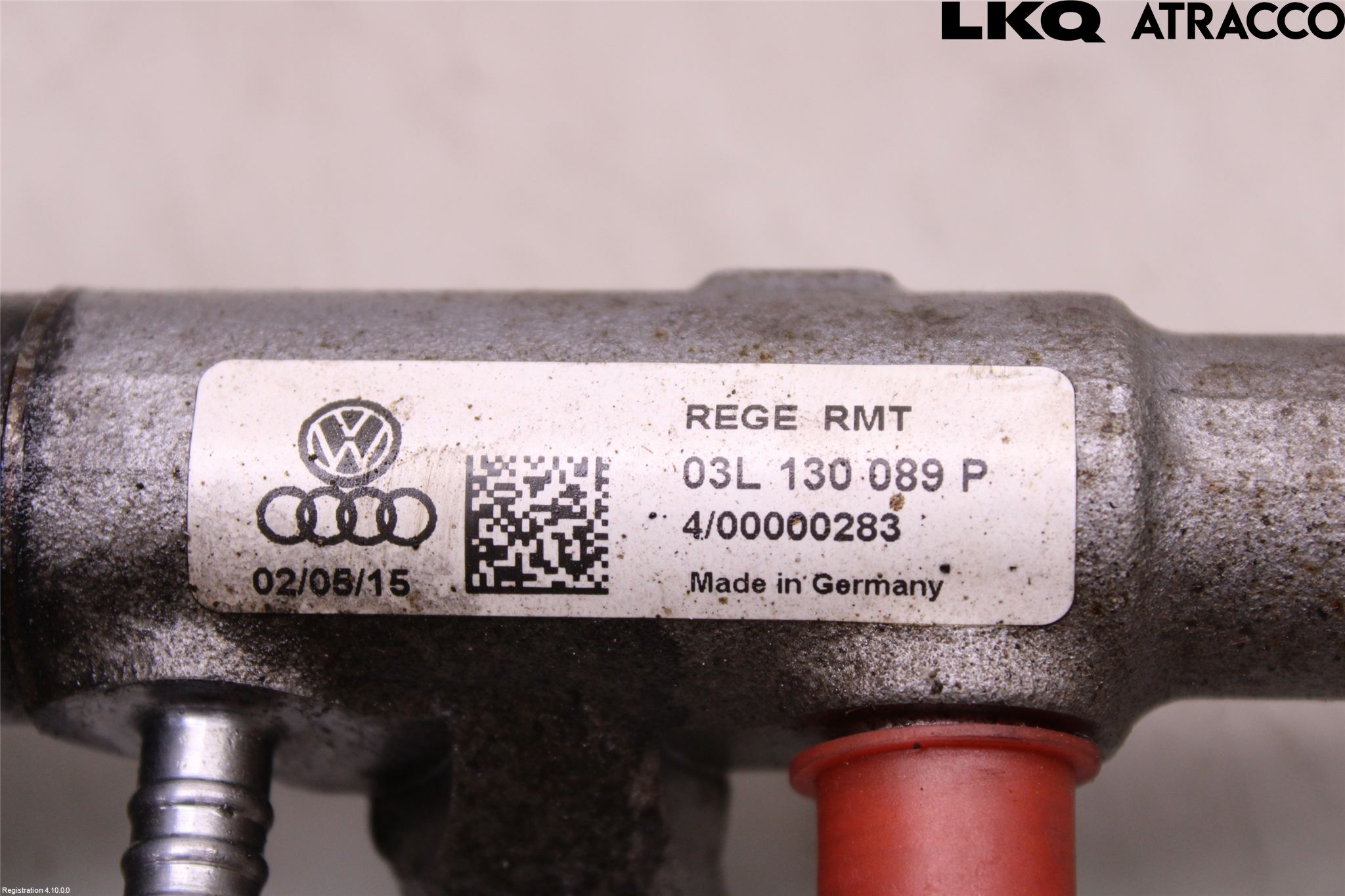 Volkswagen VW CADDY 11-15 Inj. Fuelrail