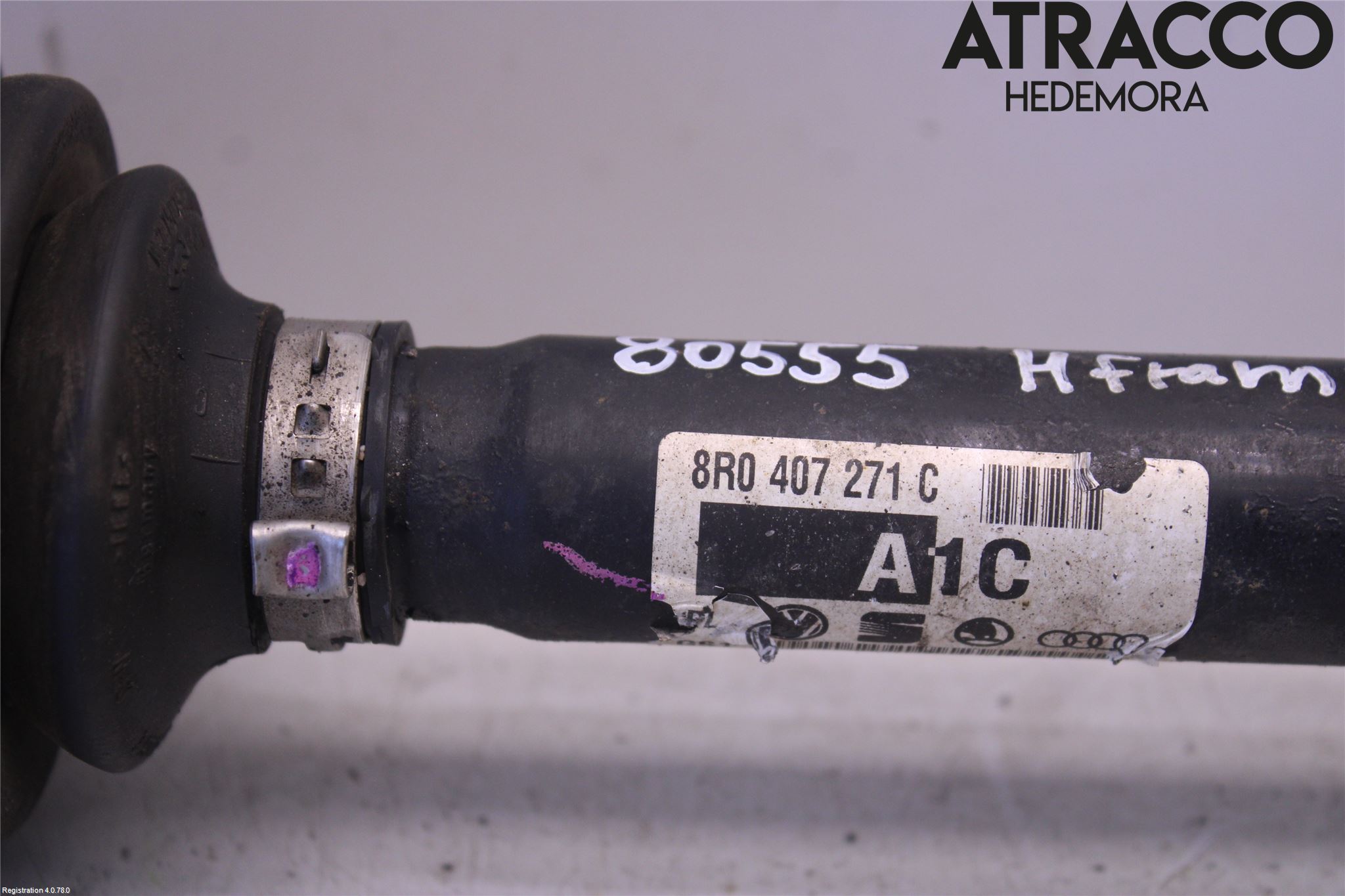 Audi A7/S7 4G 11-17 Drivaxel Fram Höger