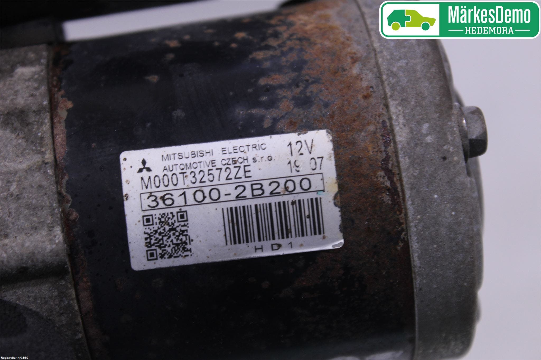 Kia SPORTAGE (SL) 11-15 Startmotor
