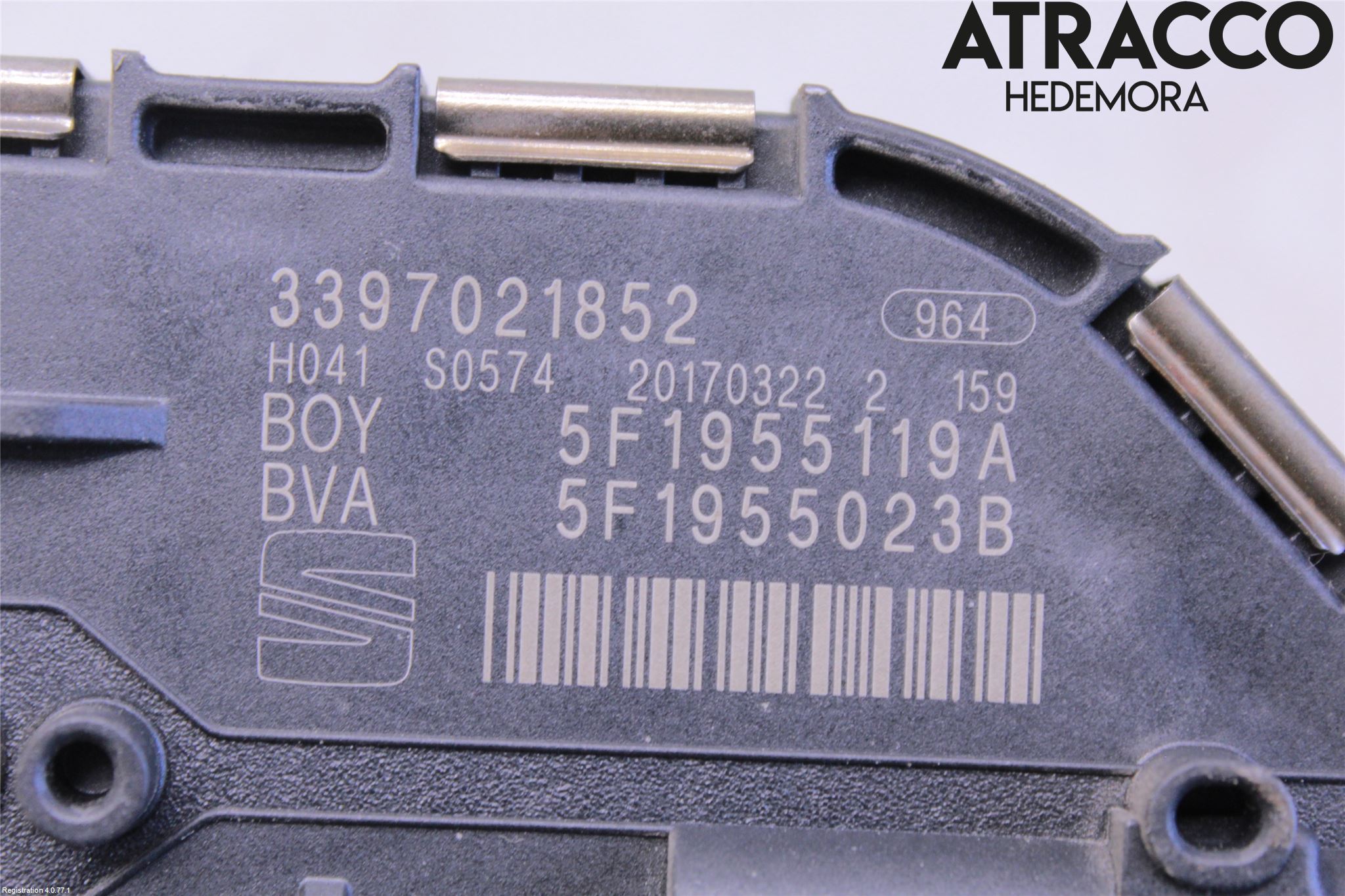 Seat LEON 13-20 Torkarmotor Vindruta