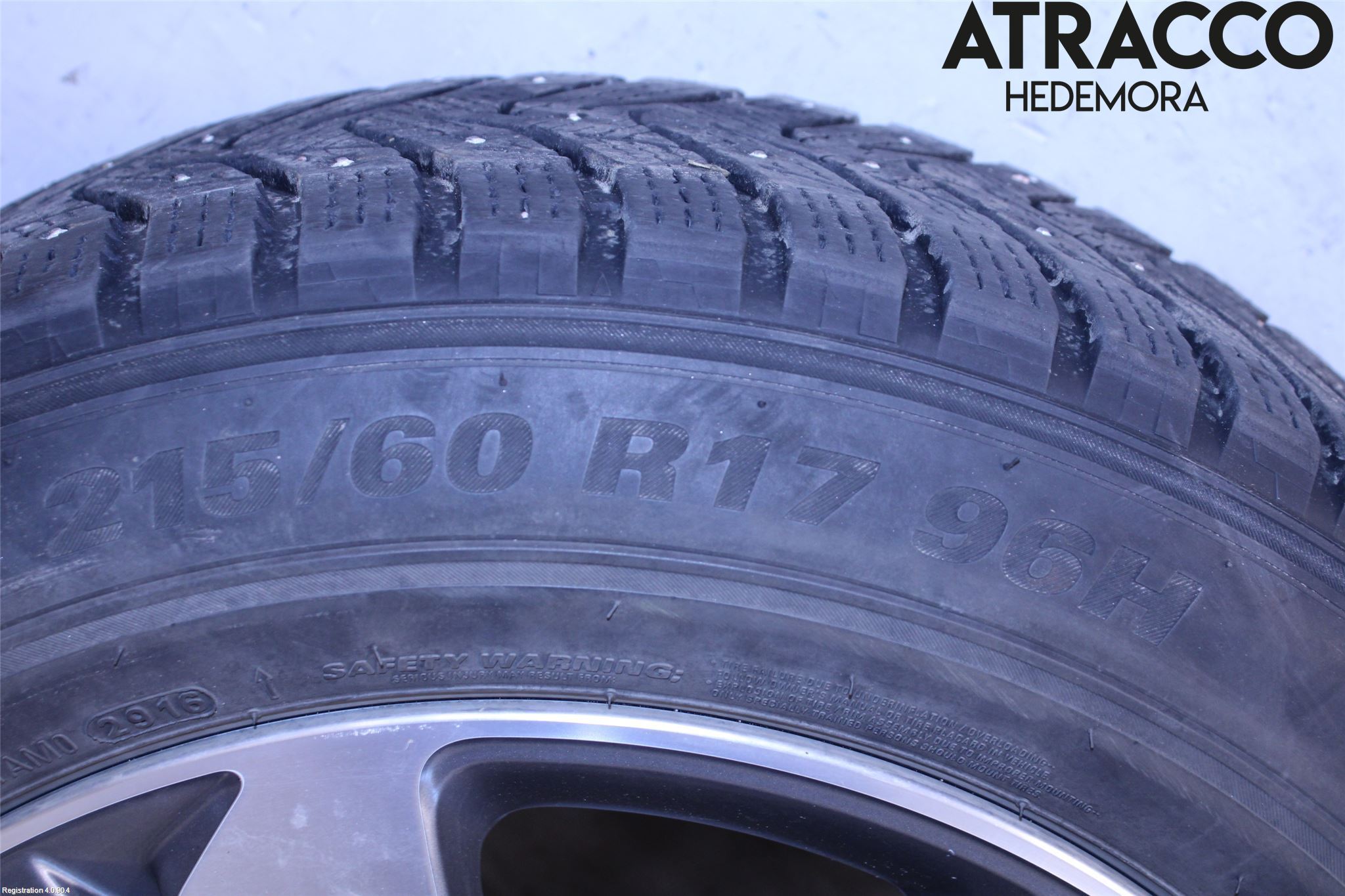 Citroen JUMPY 07-16 Vinterdäck Alumfälg 4St