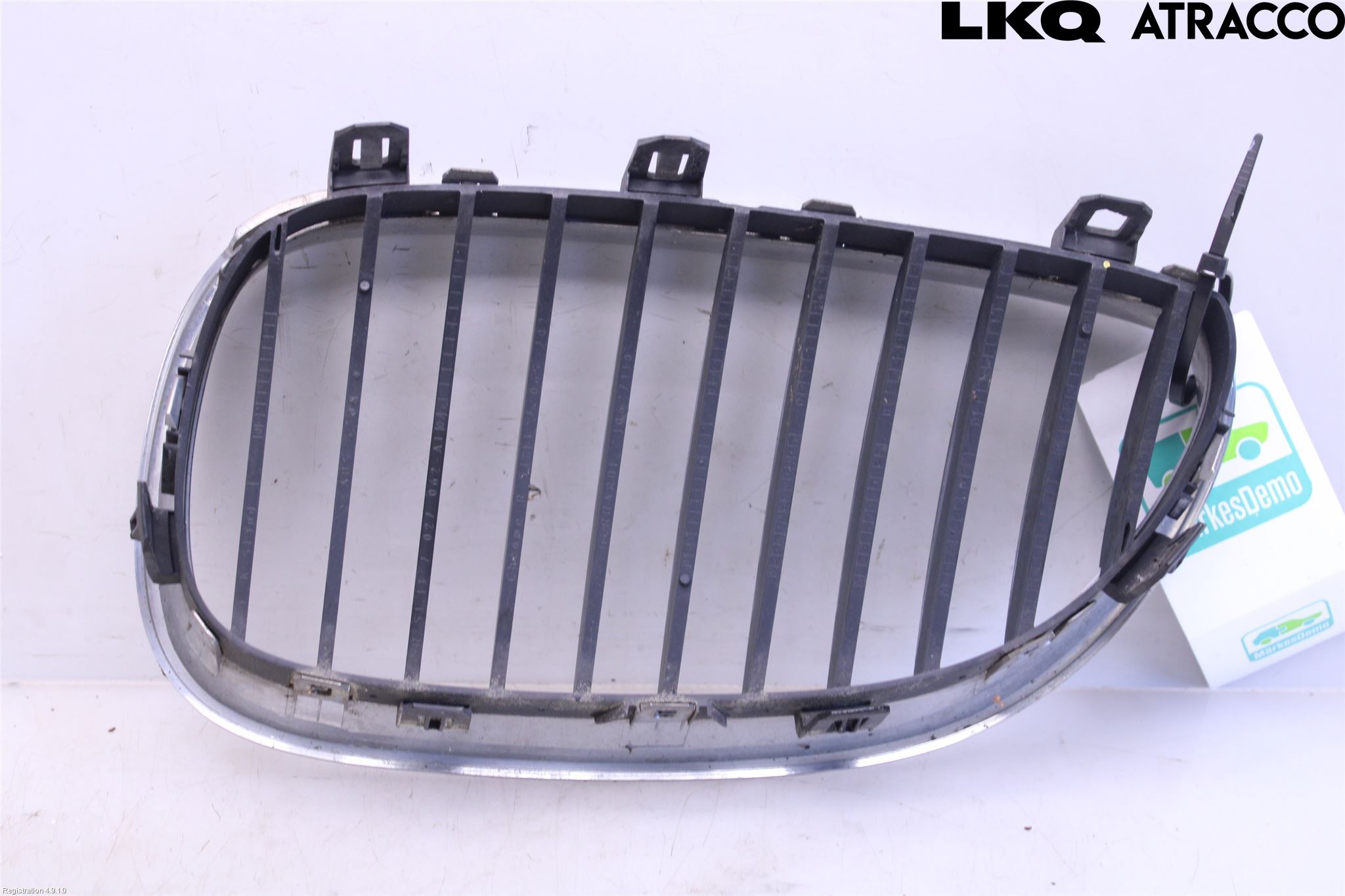 BMW 5 E60/61 Sed/Tou 02-10 Grilldel Höger