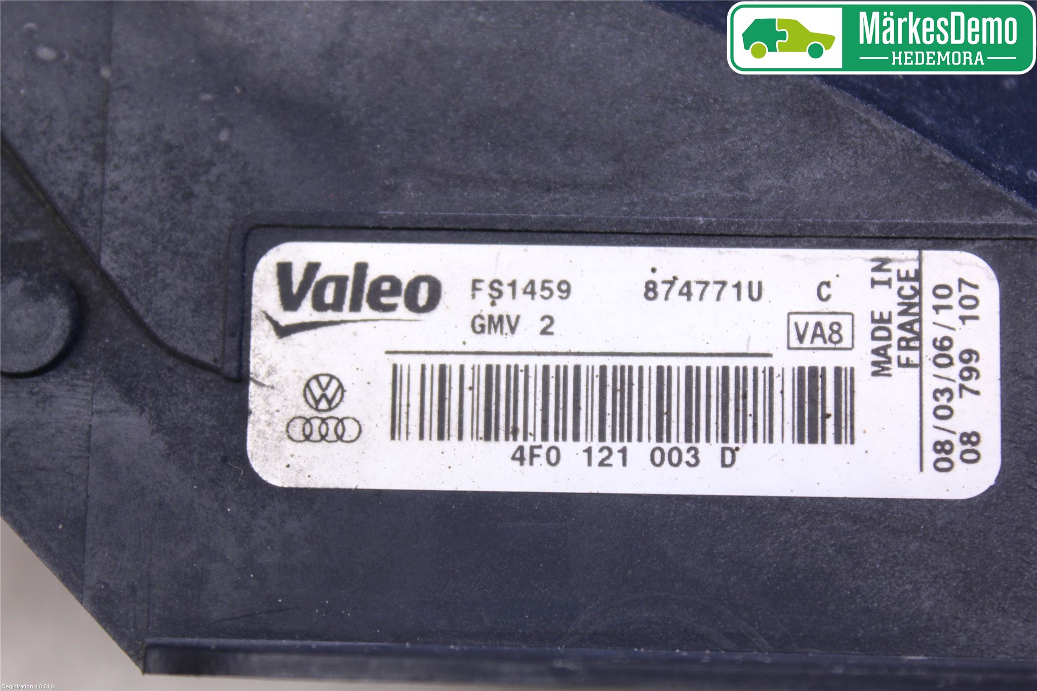 Audi A6/S6     05-11 Kylfläkt El
