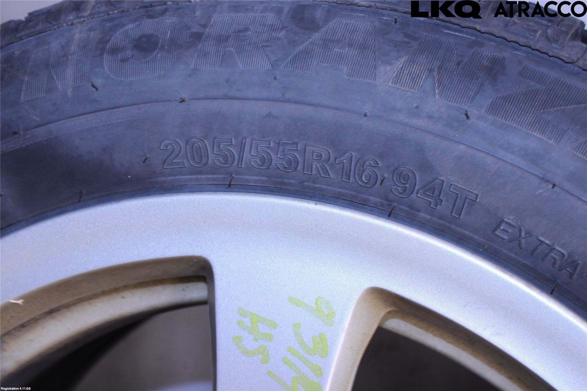 BMW 5 E60/61 Sed/Tou 02-10 Vinterdäck Alumfälg 4St