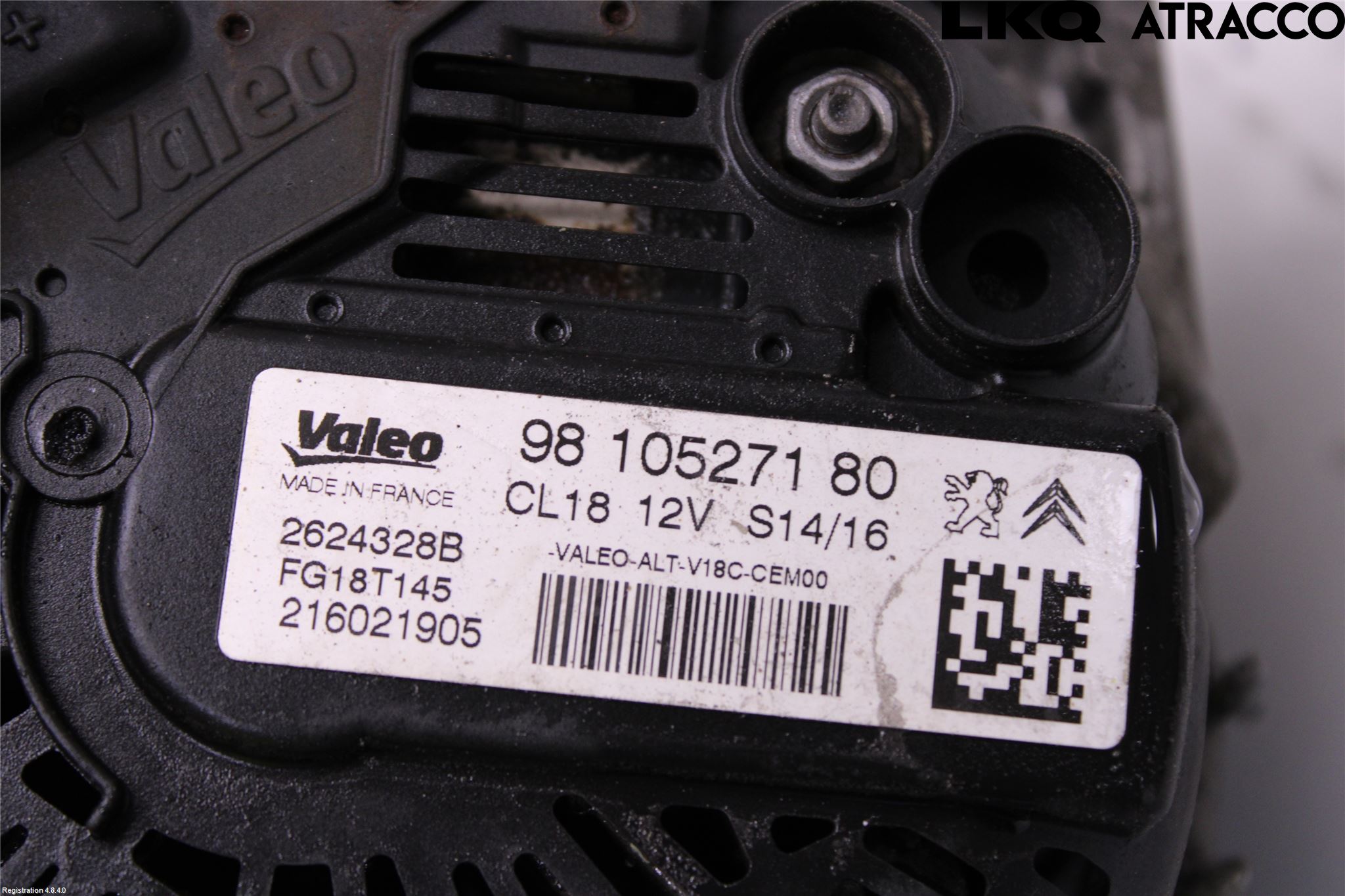 Peugeot 308 14-21 Generator