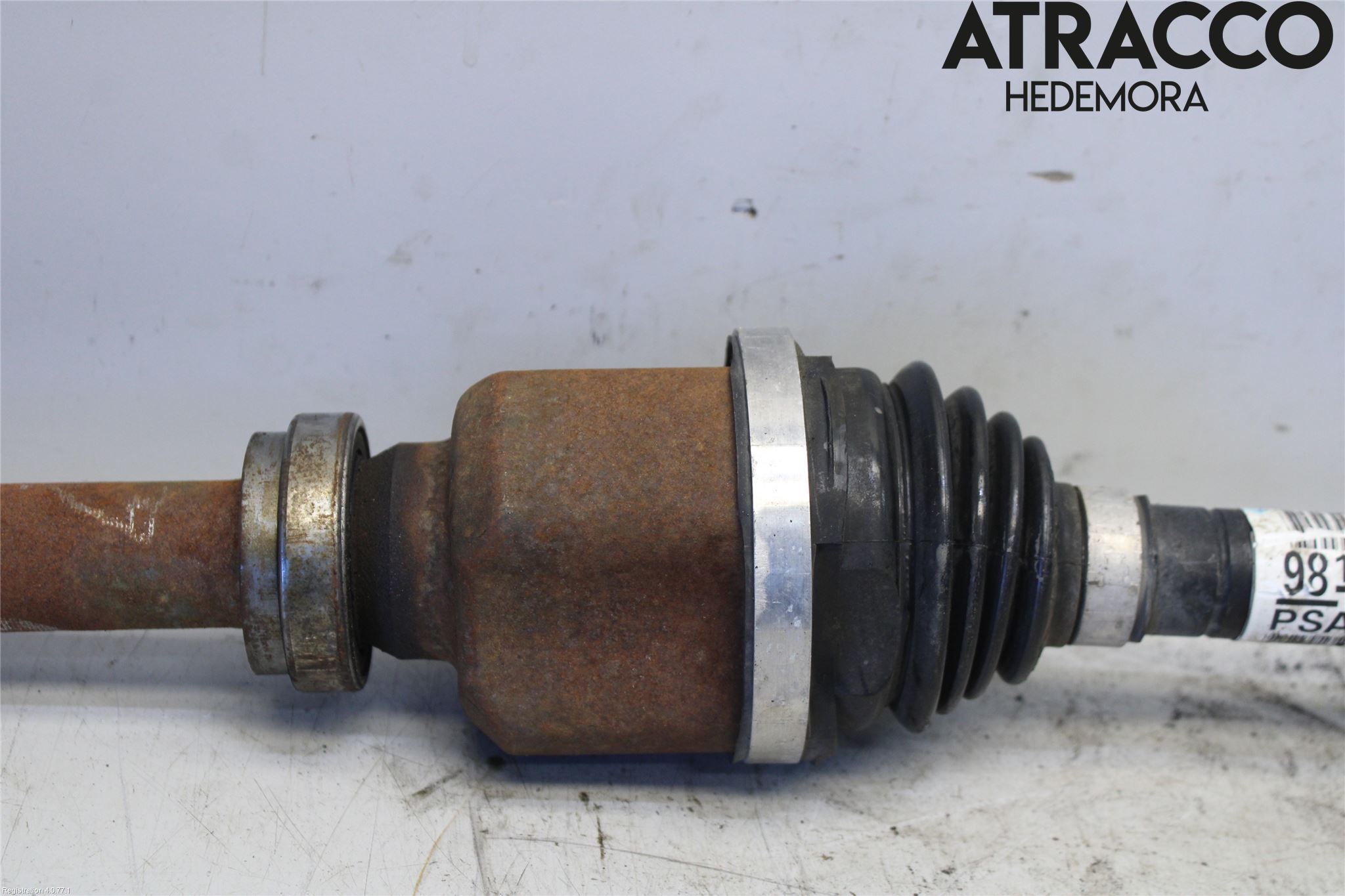 Peugeot 5008 17-24 Drivaxel Fram Höger