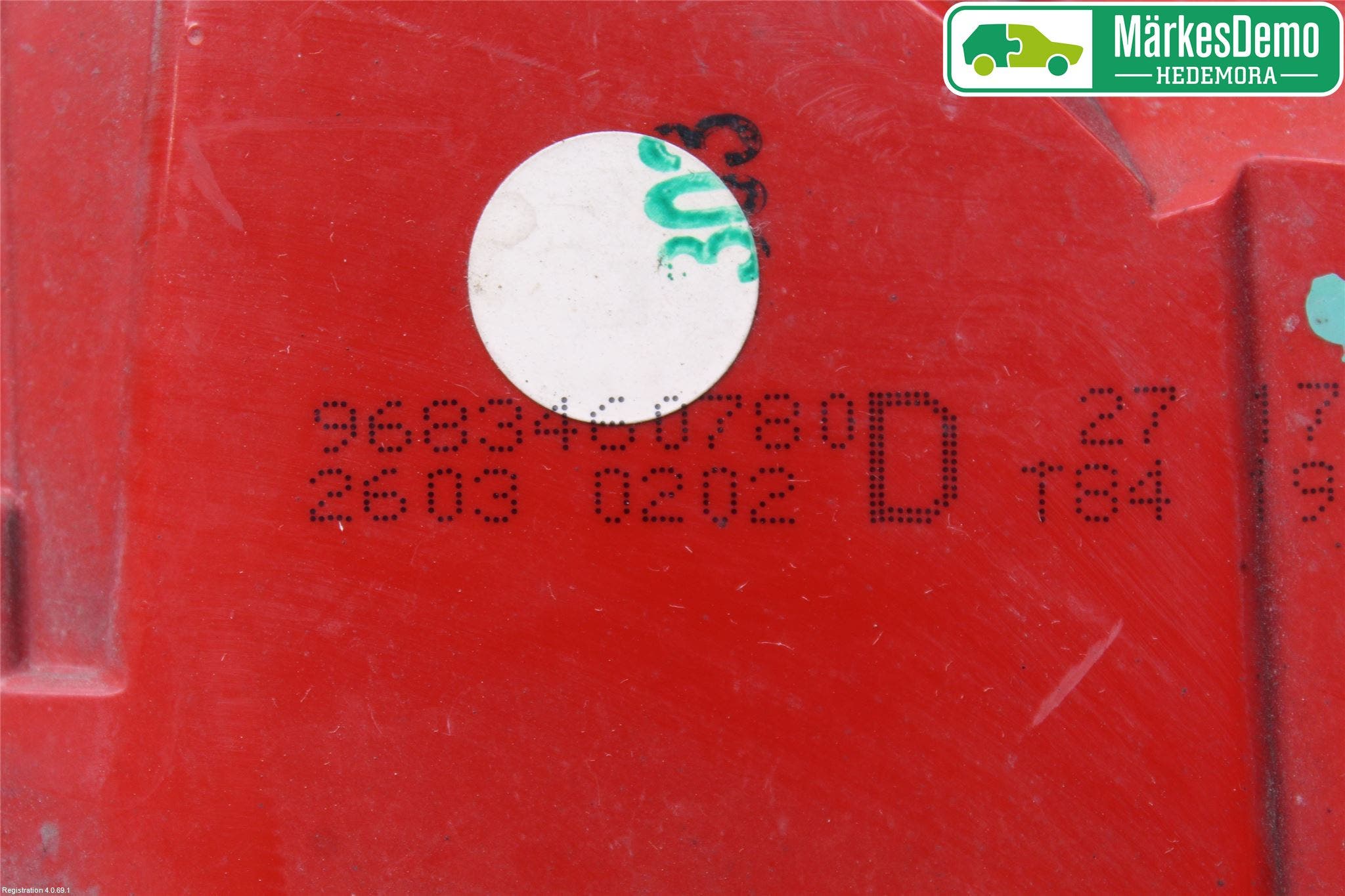 Peugeot 3008 09-16 Bakljus Höger