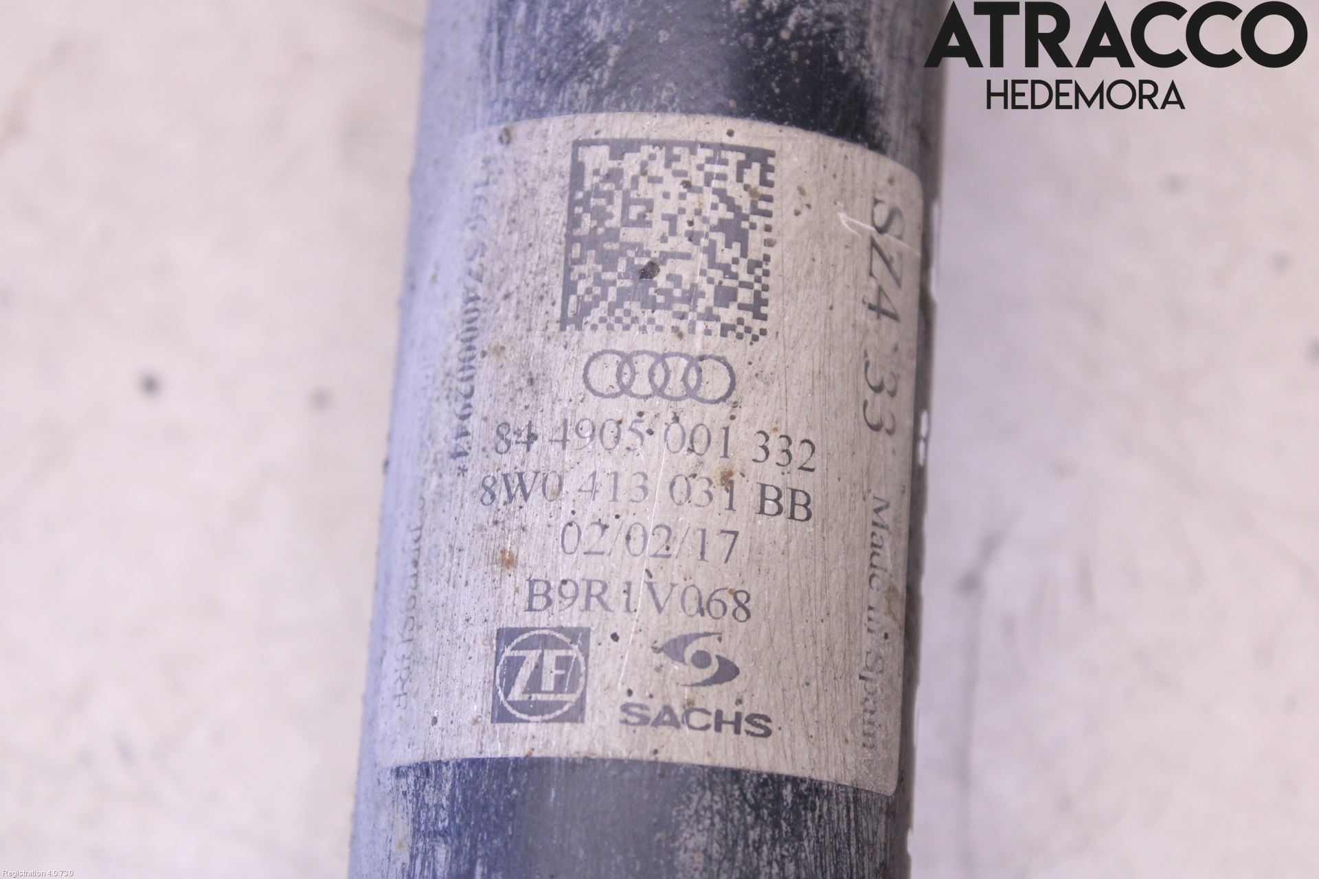 Audi A5 17- Fjäderben Fram Vänster