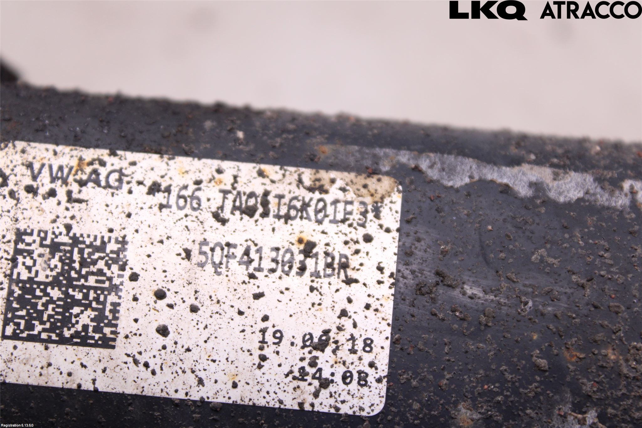 Volkswagen VW TIGUAN 16-24 Fjäderben Fram Vänster