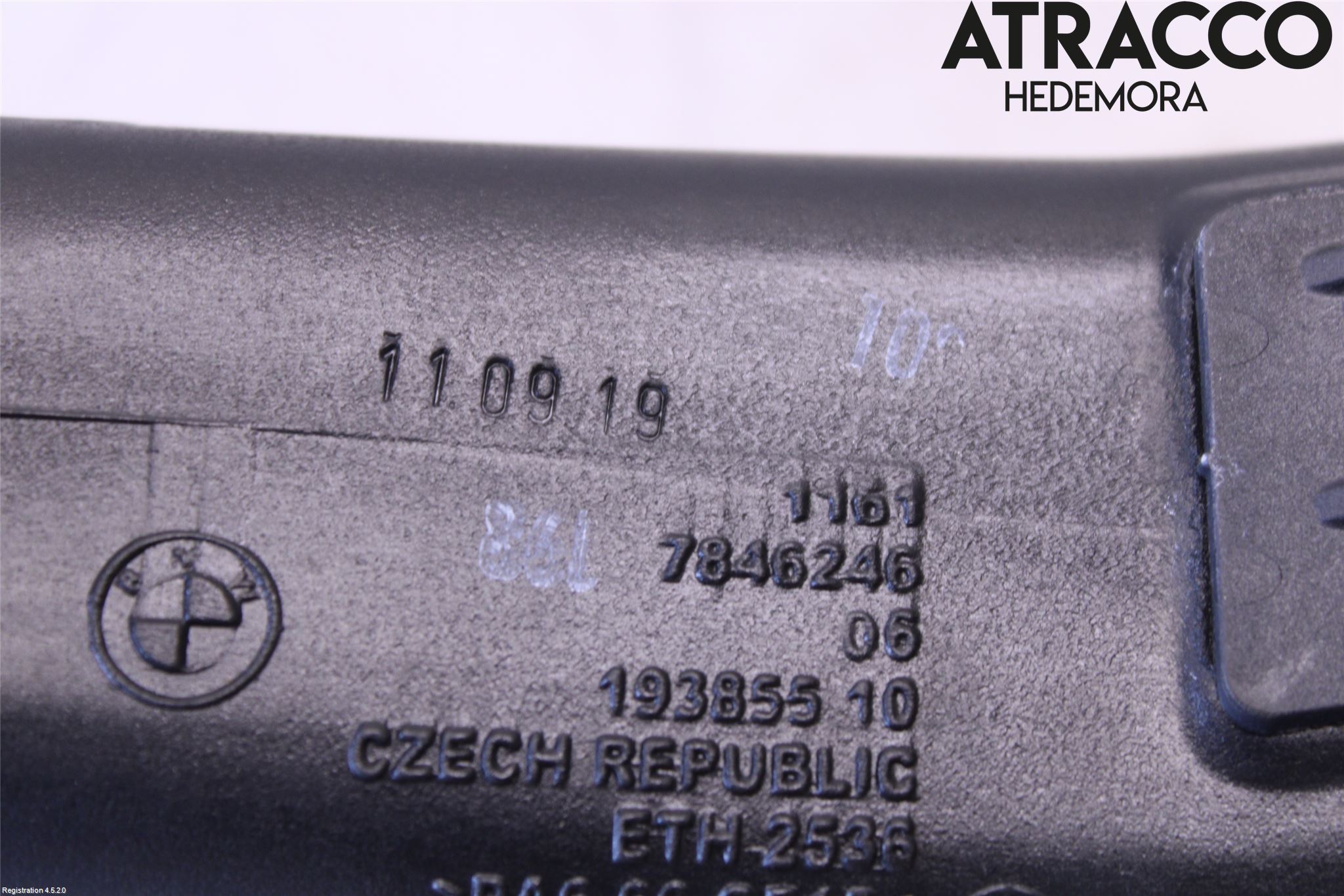 BMW 2 F22/F23/F87 Coupé/Cab 13-21 Laddluft-Intercoolerrör