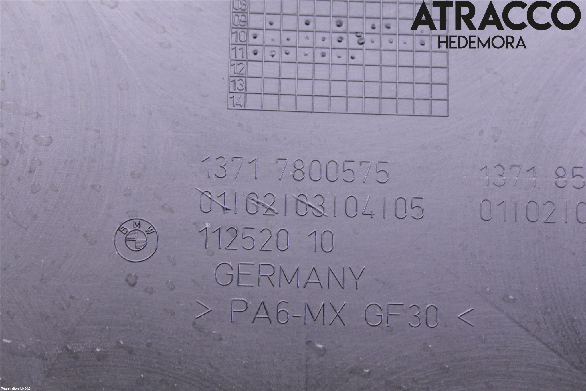BMW 5 F10/F11/F18 09-17 Motorkåpa