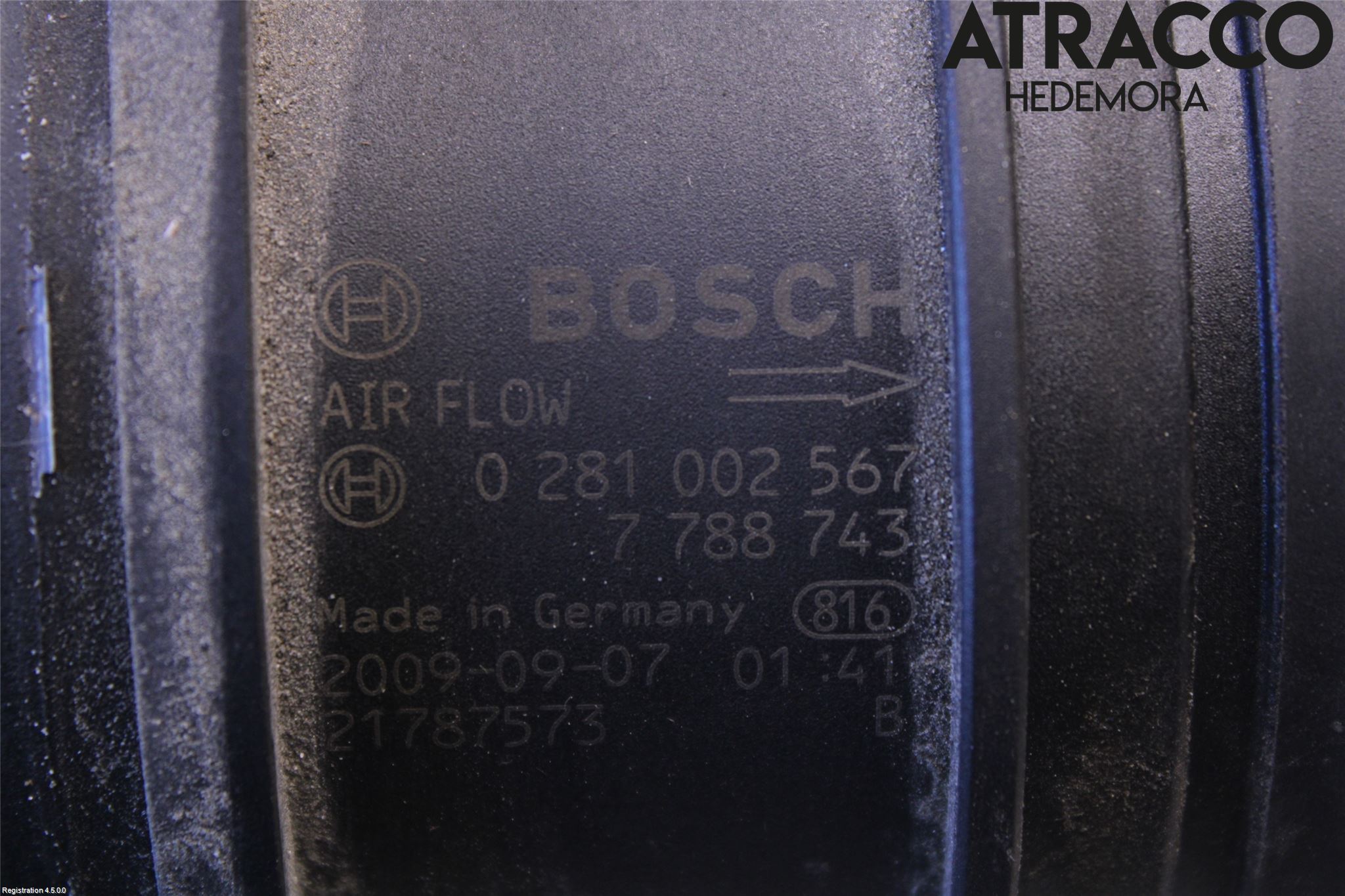 BMW 3 E90/91 SED/TOU 05-12 Injluftmassamätare
