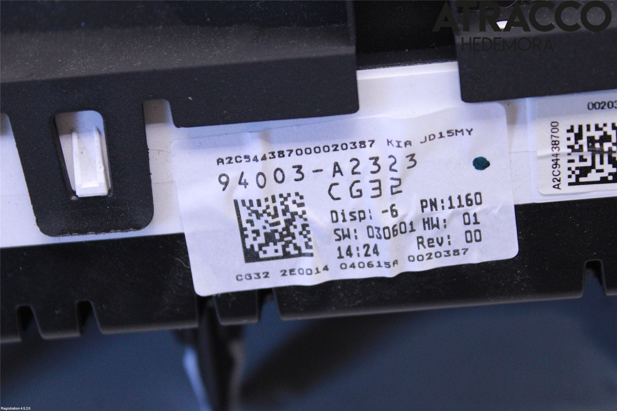 Kia CEED 12-18 Instrument Komb