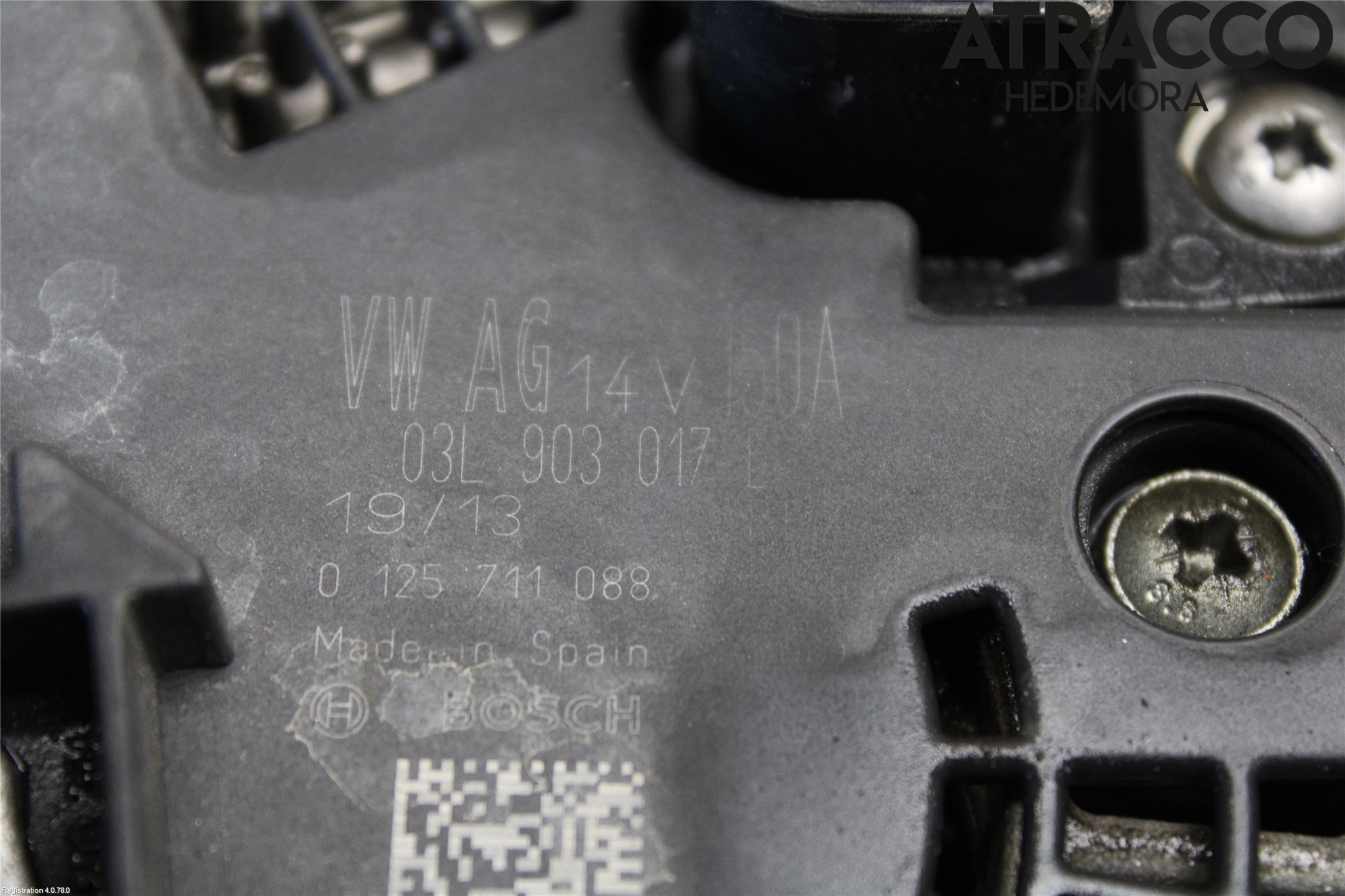 Audi A4 12-15 Generator