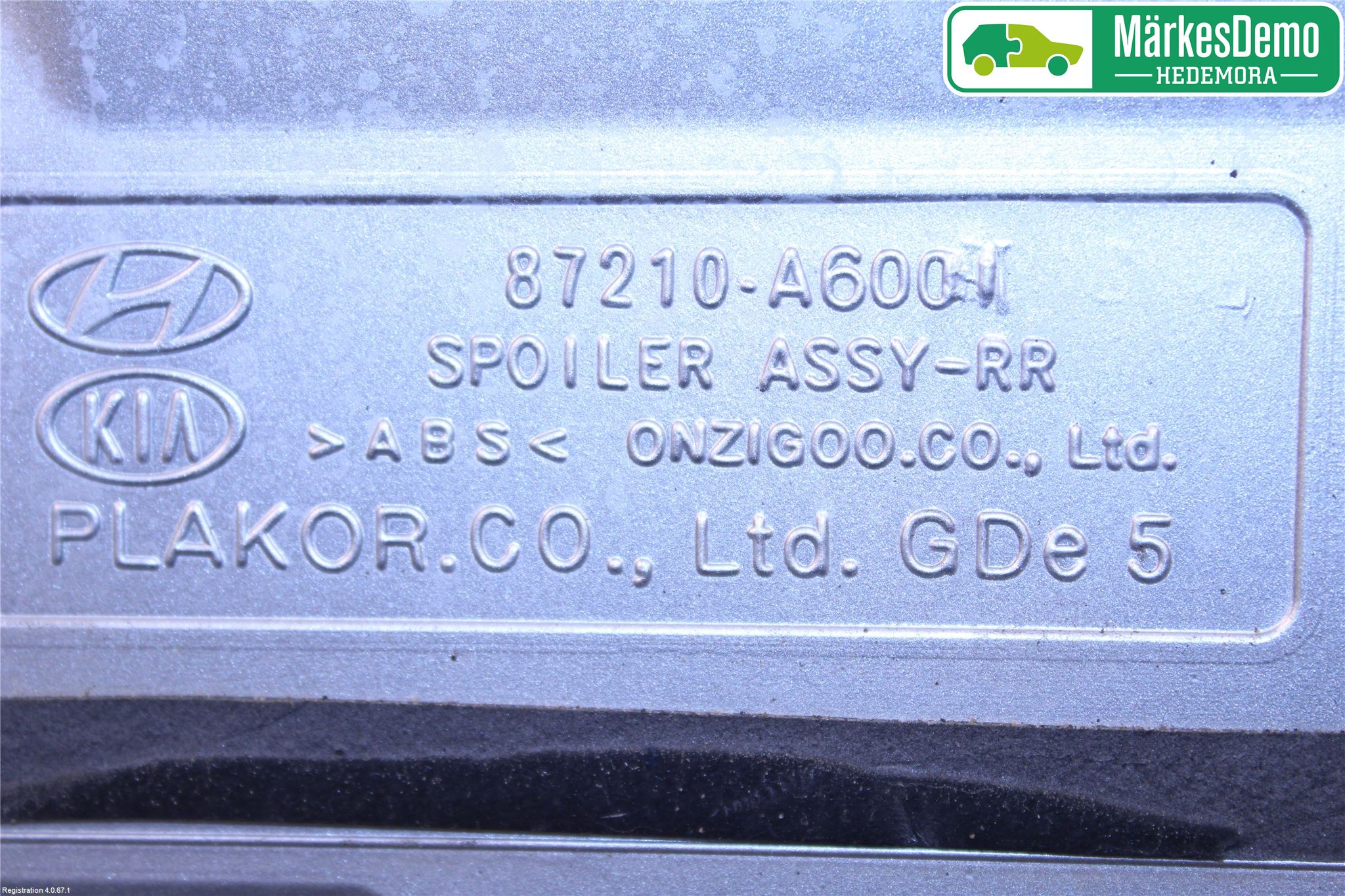Hyundai i30 GD 13-17 Spoiler Baklucka