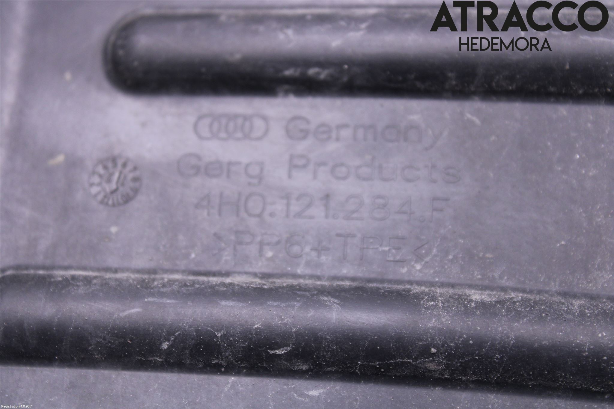 Audi A8/S8 4H 10-17 Deflektor Plåt-Plast Kylning